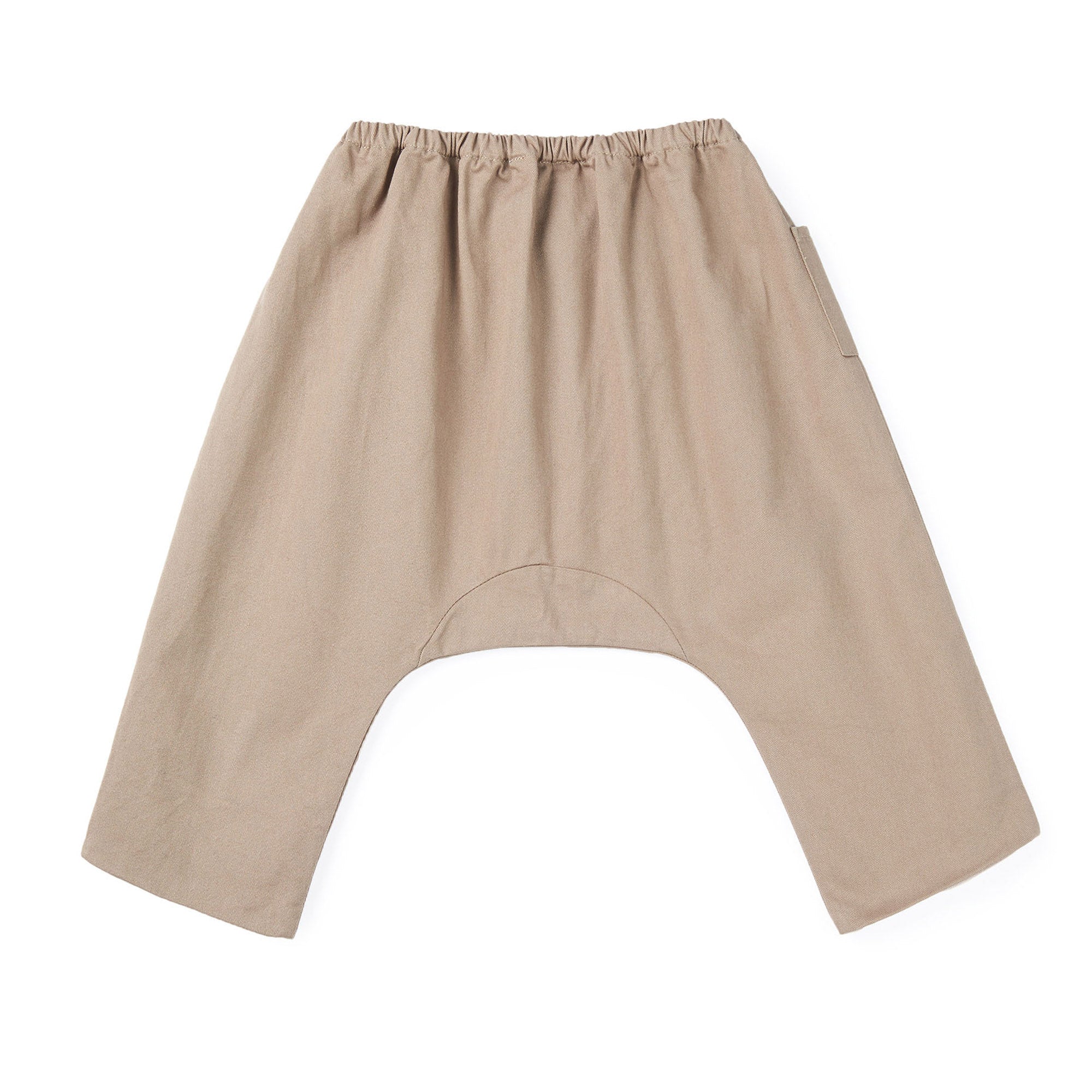 Baby Boys & Girls Khaki Cotton Trousers