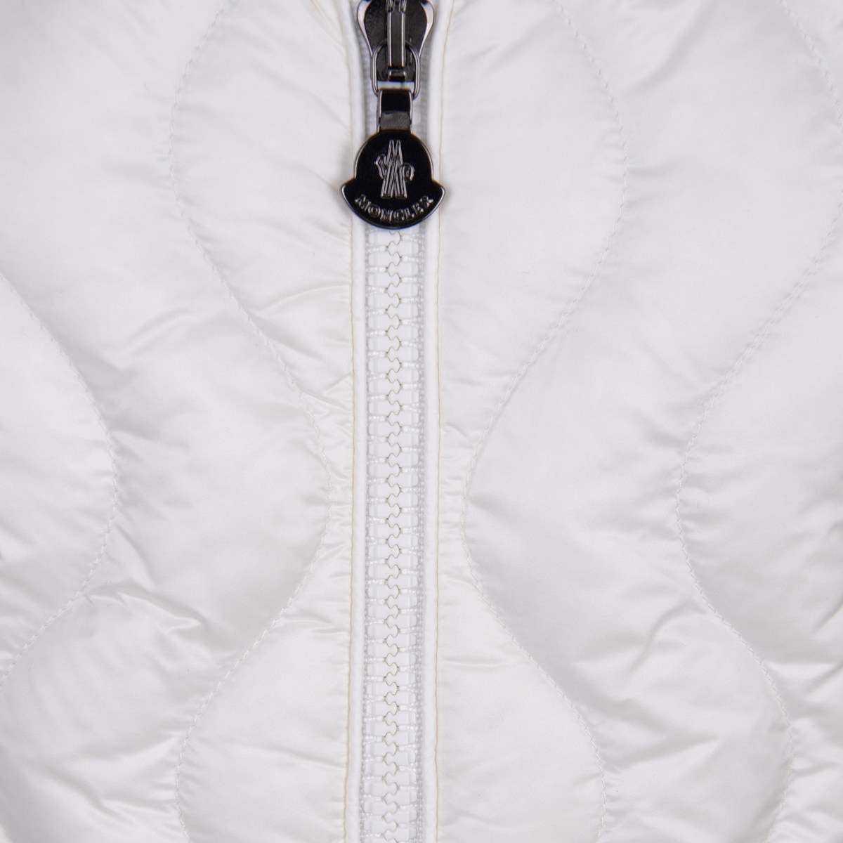 Girls Natural Virgin Wool Padded Down Jacket