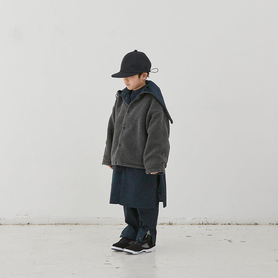 Boys & Girls Navy Reversible Coat