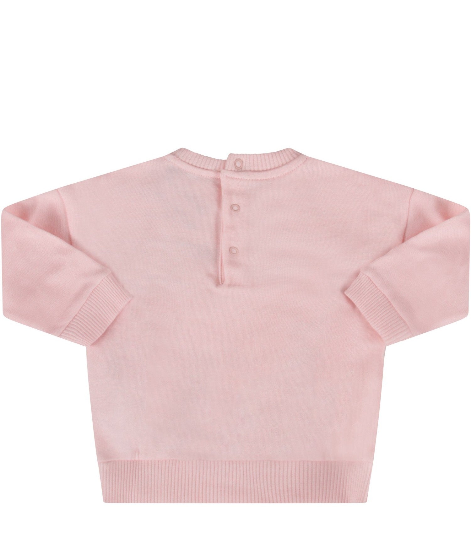 Baby Girls Sugar Rose Cotton Sweatshirt