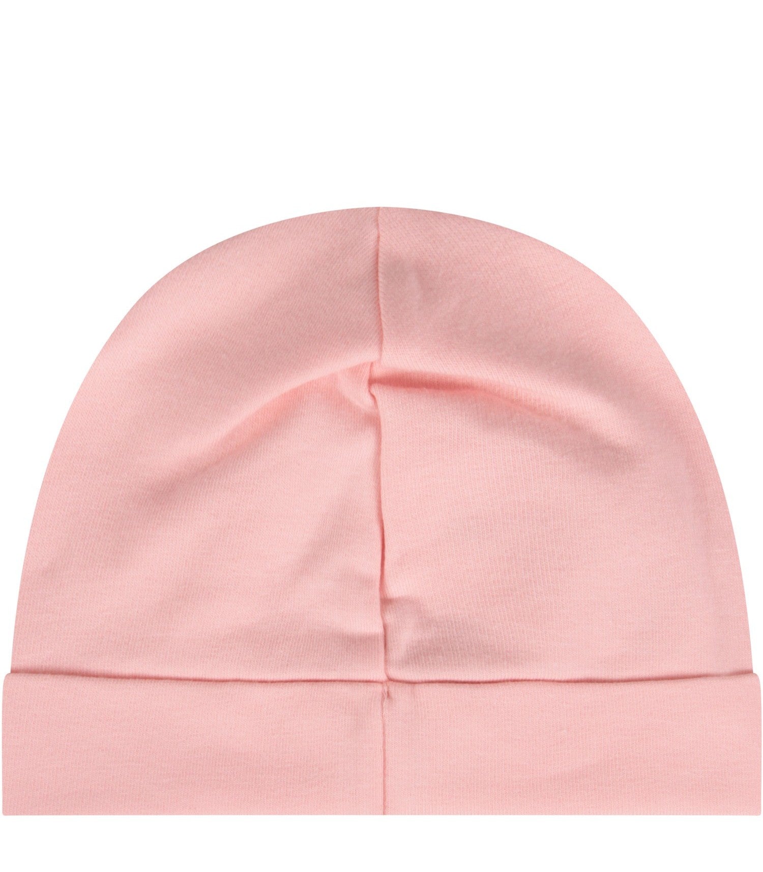 Baby Girls Light Pink Teddy Bear Hat