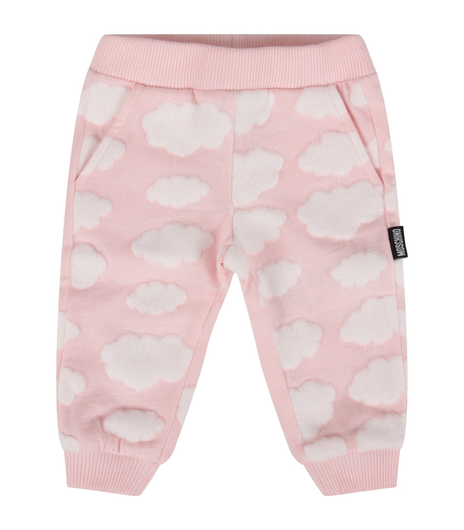 Baby Girls Light Pink Cotton Tracksuit
