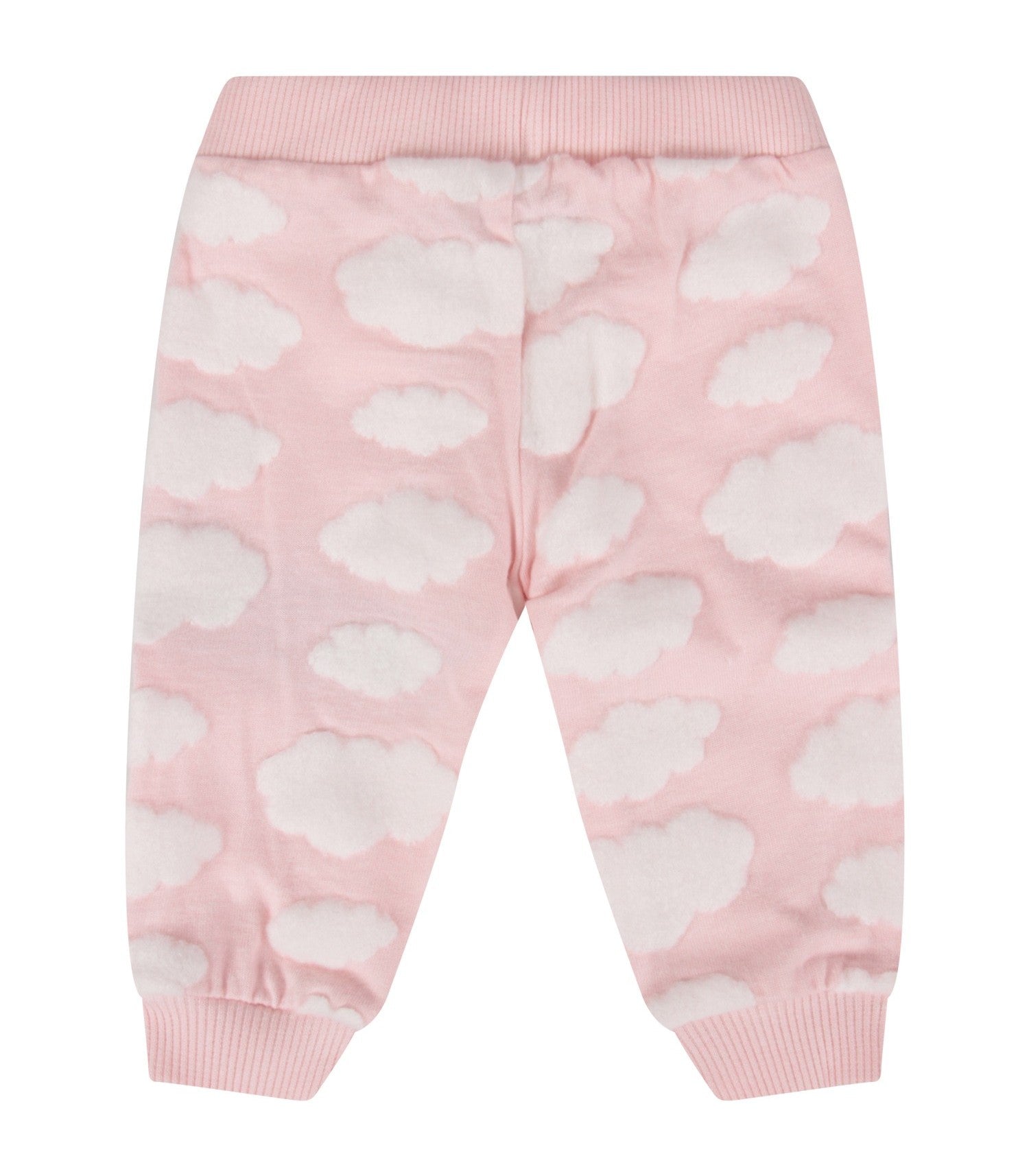 Baby Girls Light Pink Cotton Tracksuit