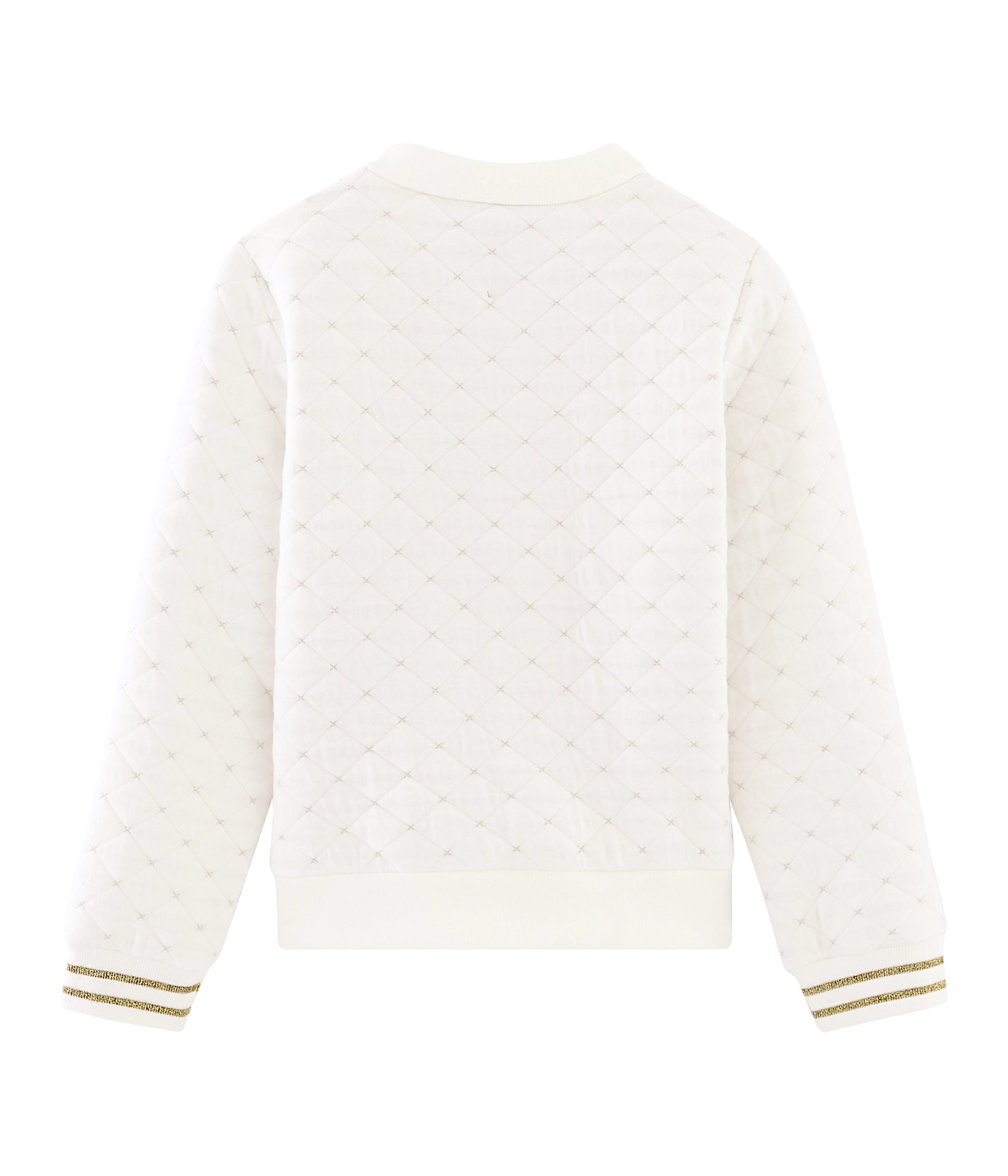 Girls White Cardigan
