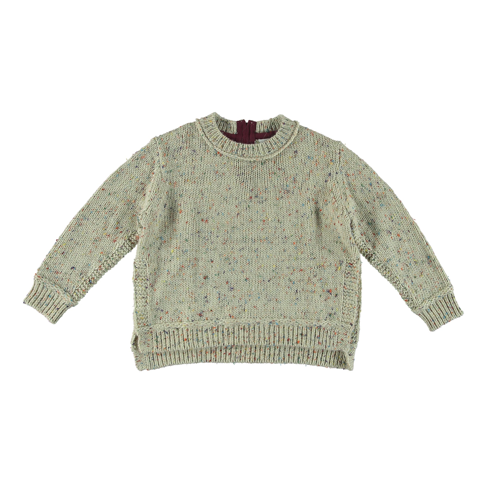Girls Grey Acrilico Sweater Variants