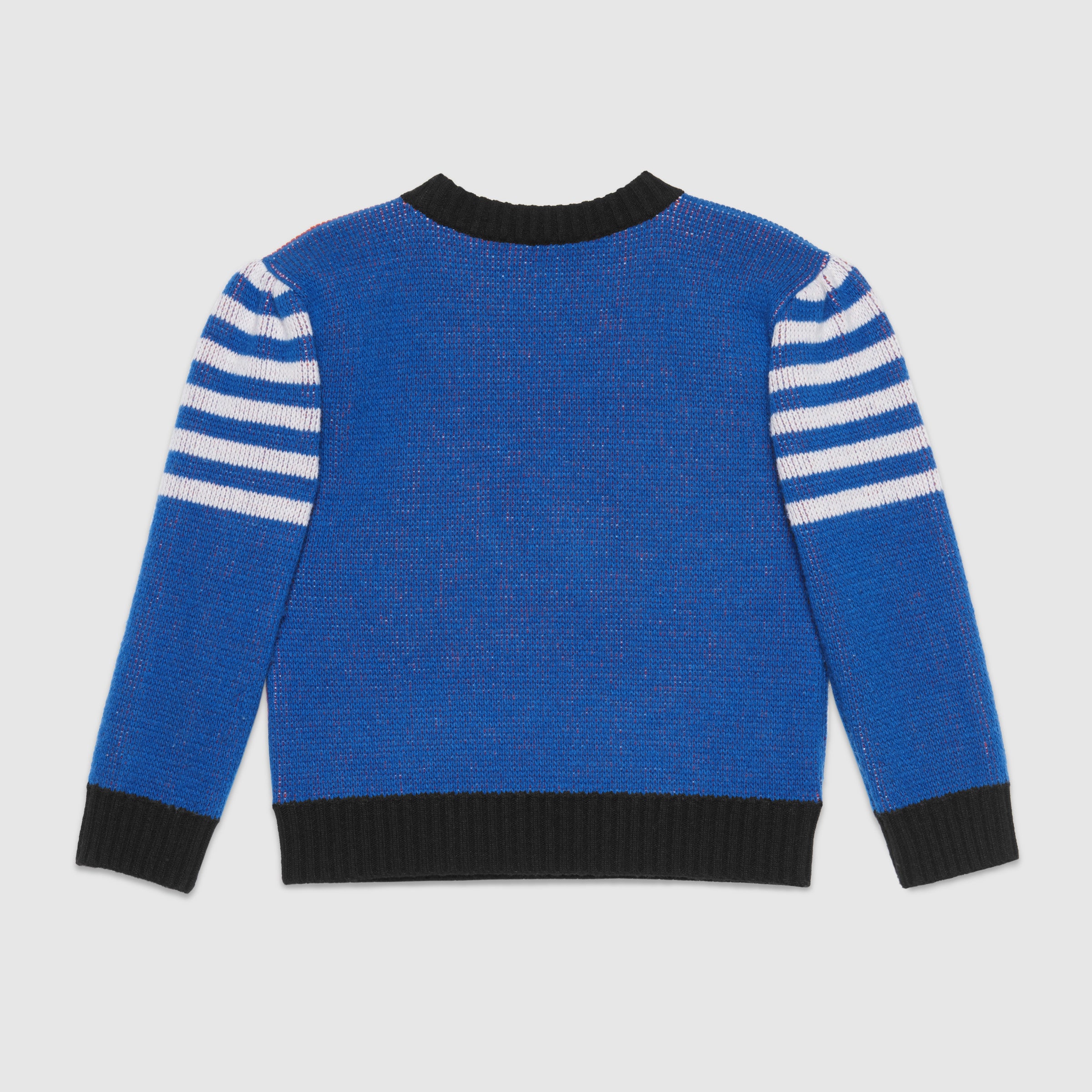 Boys & Girls Marine Blue Wool Sweater