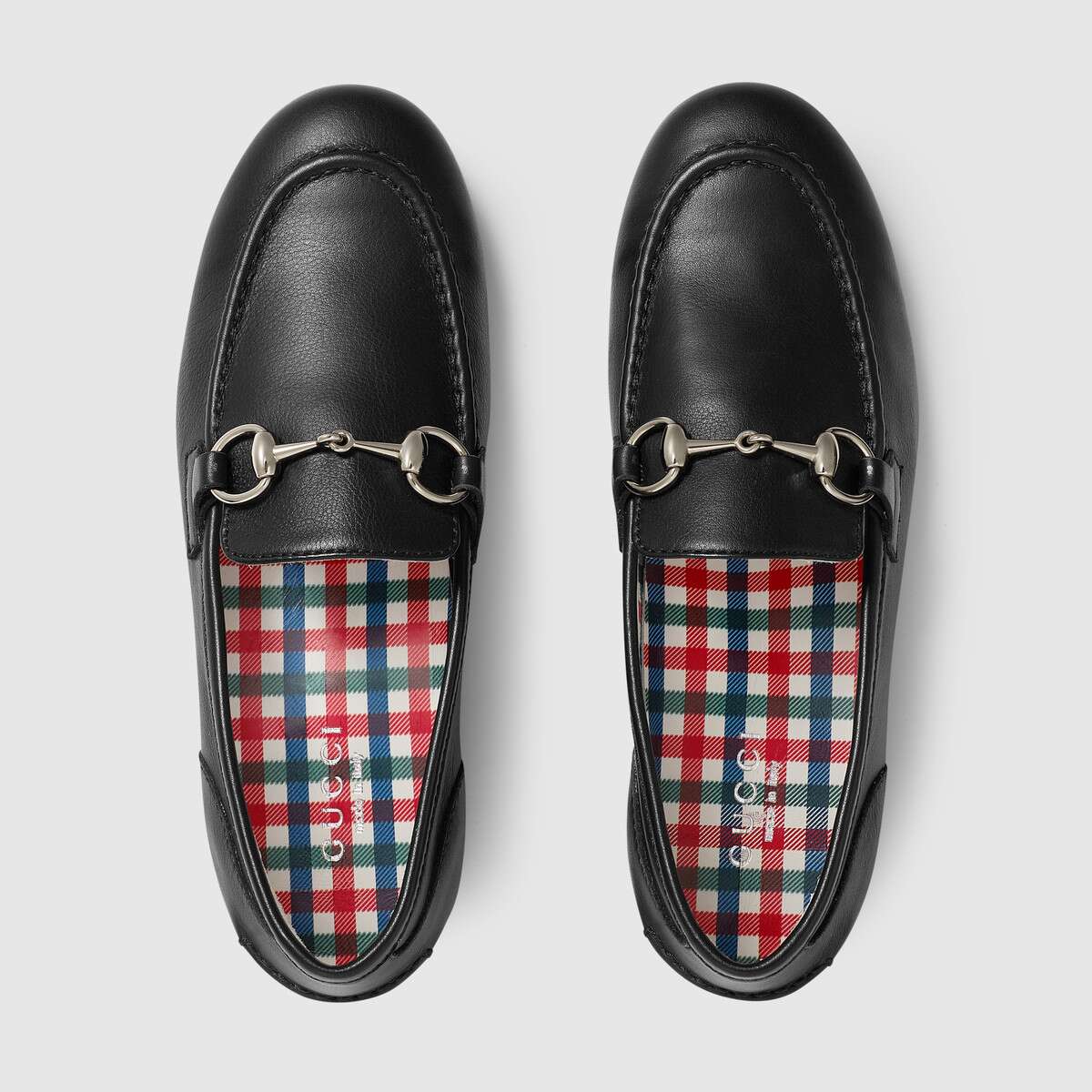 Girls Black Jordaan Leather Loafer