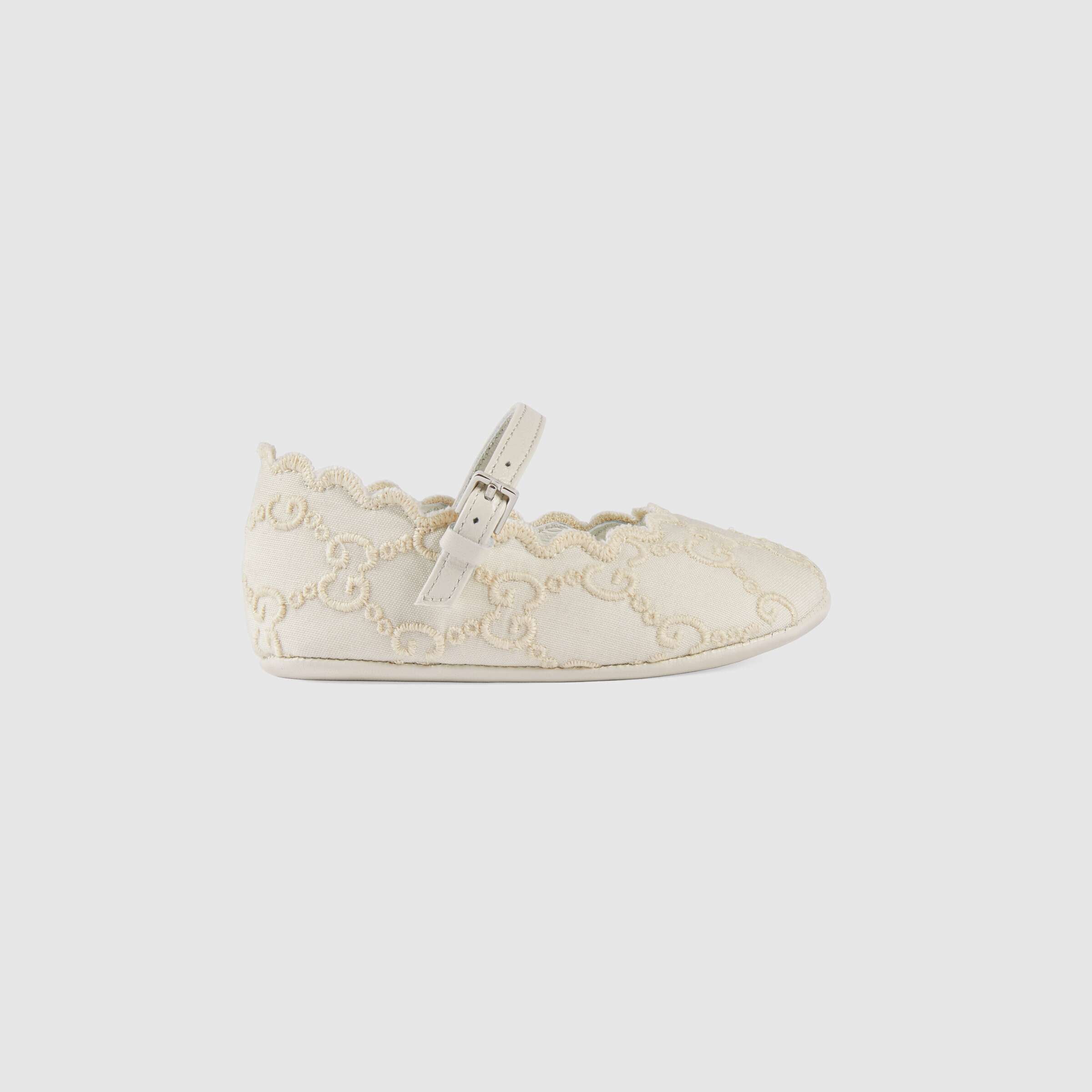 Baby Girls Ivory Ballet Flats