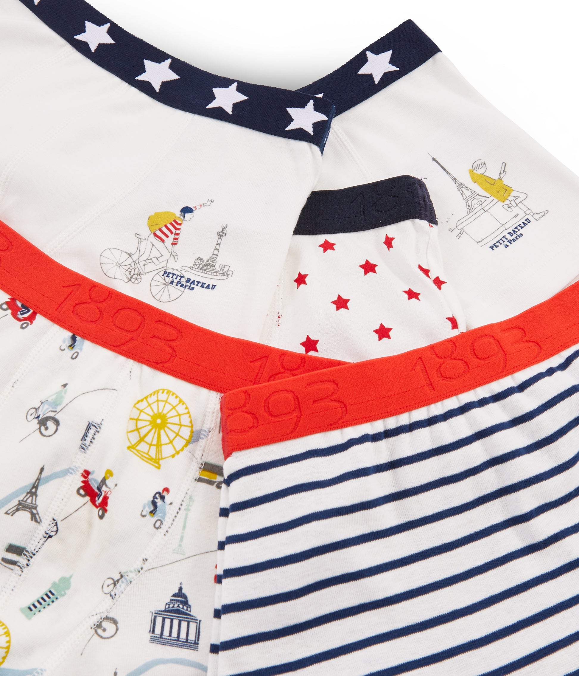 Boys Multicolor Underwear Sets