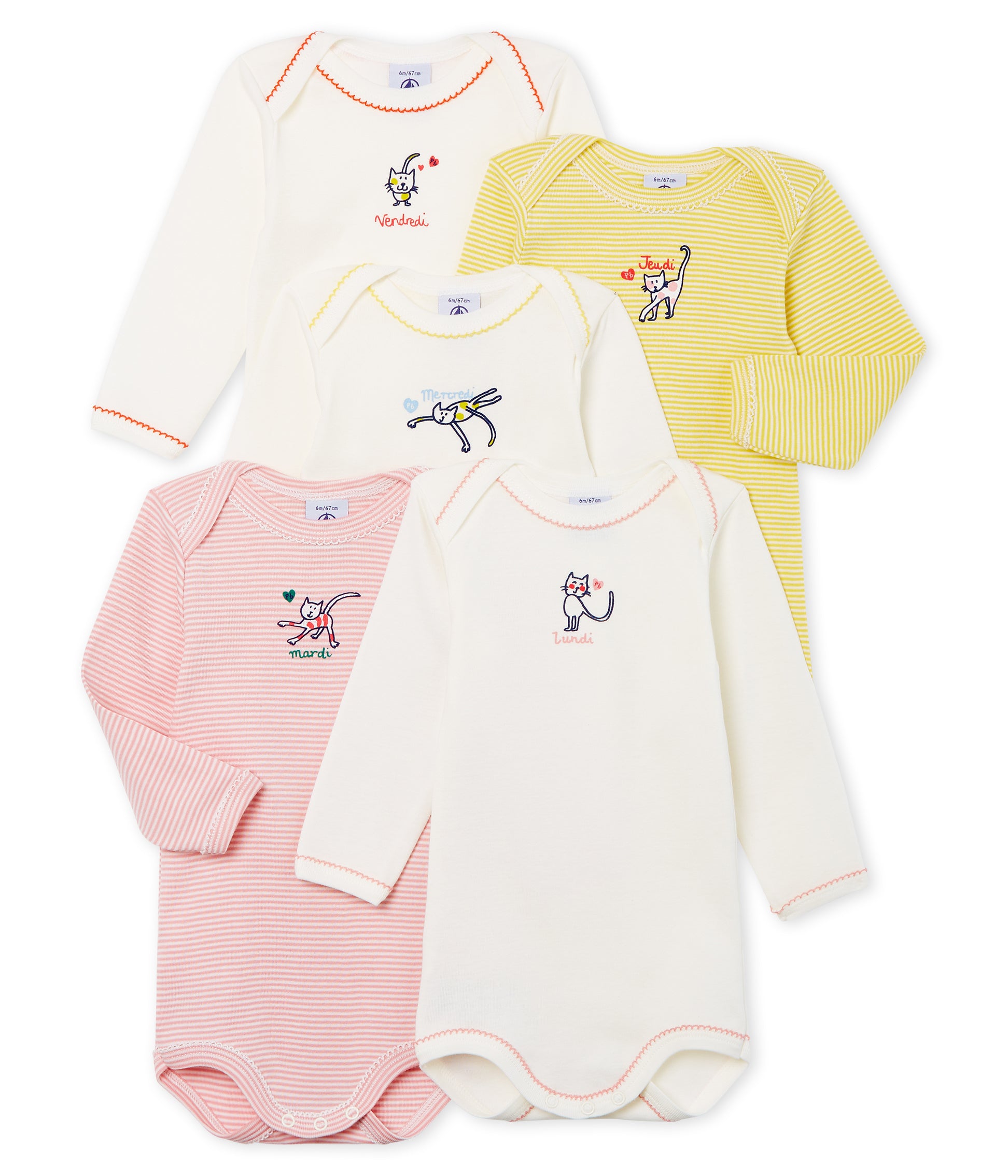 Baby Girls Multicolor Cotton Sets