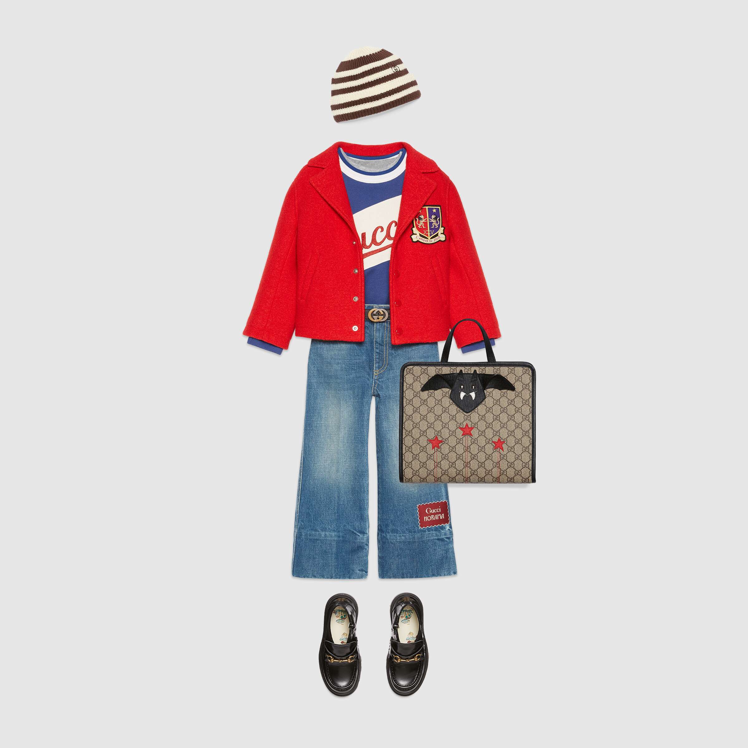 Girls Blue Indigo Cotton Sweatshirt