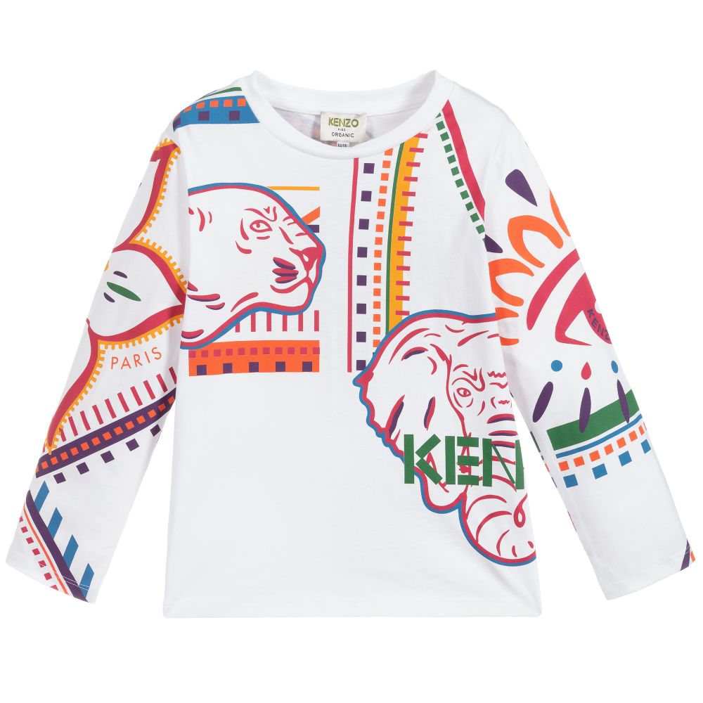 Girls Optic White T-Shirt
