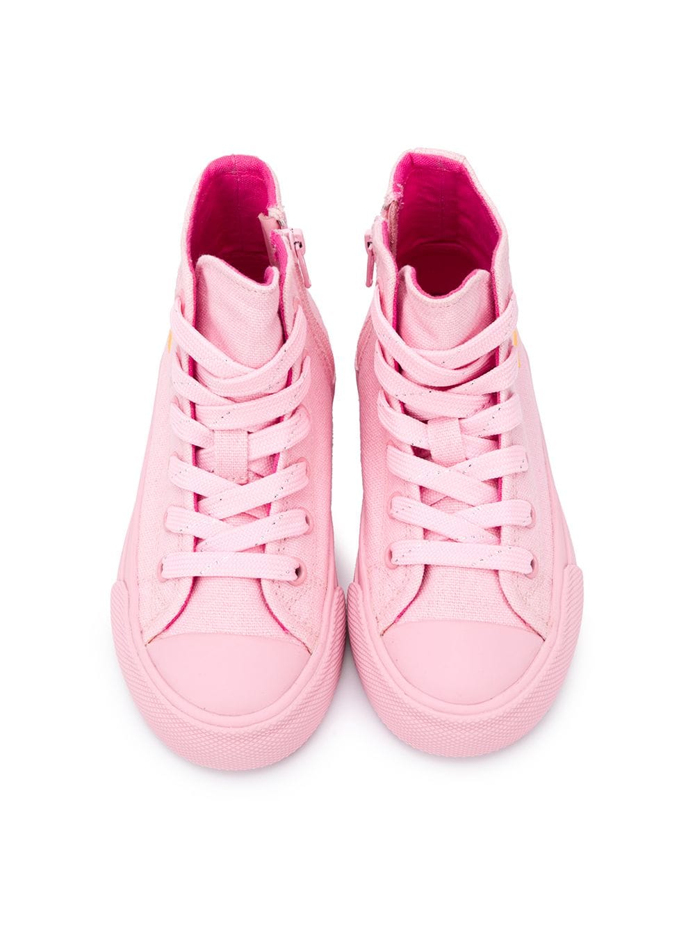 Girls Pink Logo Shoes