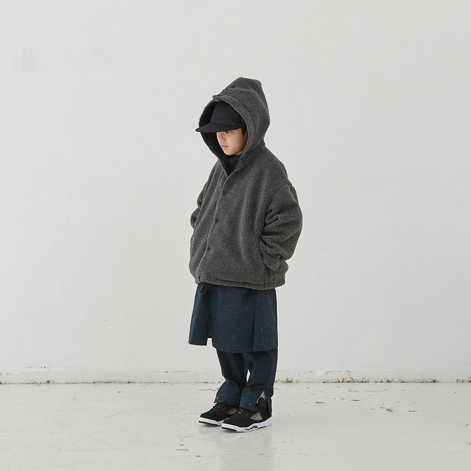 Boys & Girls Navy Reversible Coat