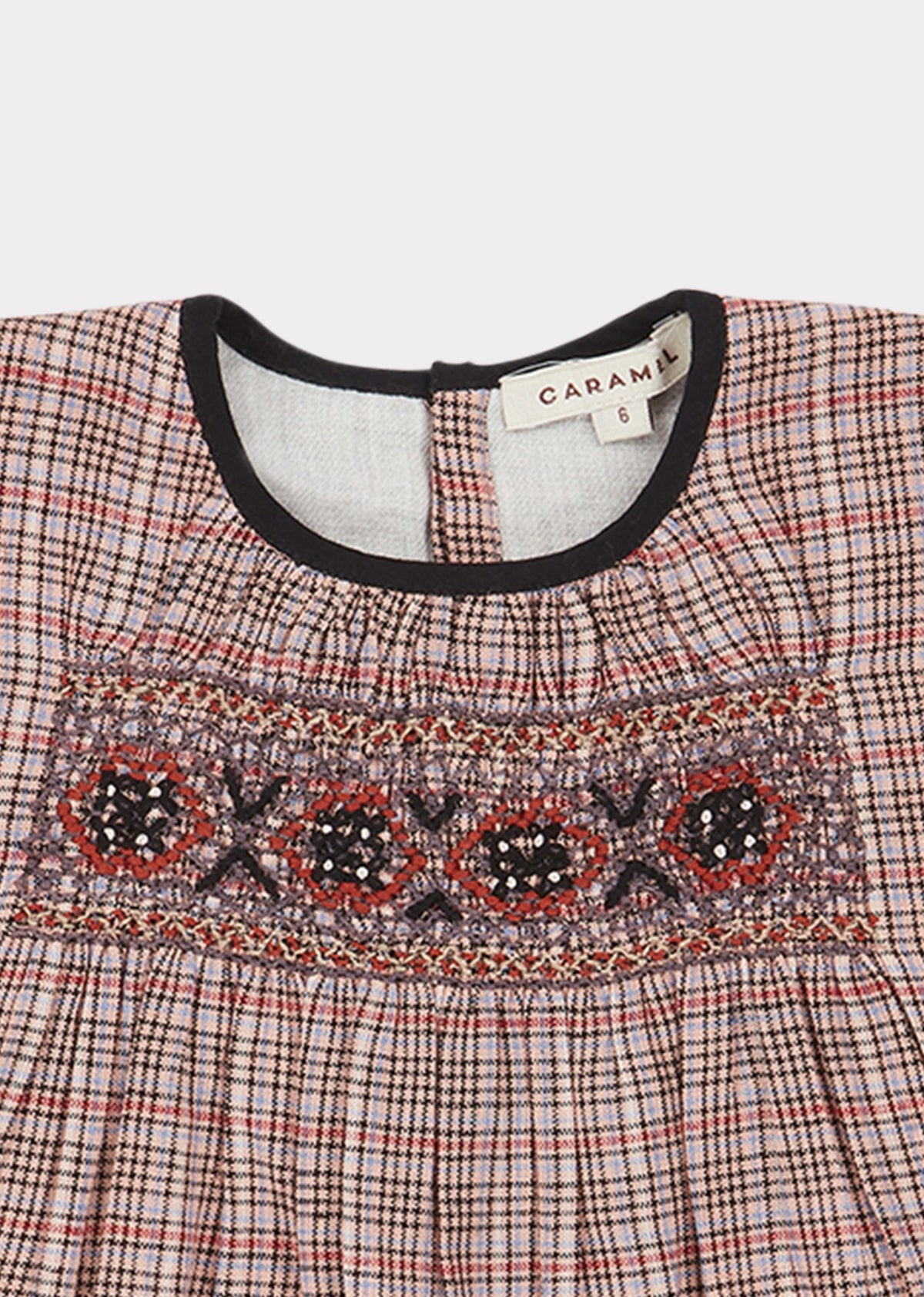 Baby Girls Pink Check Tunic Set
