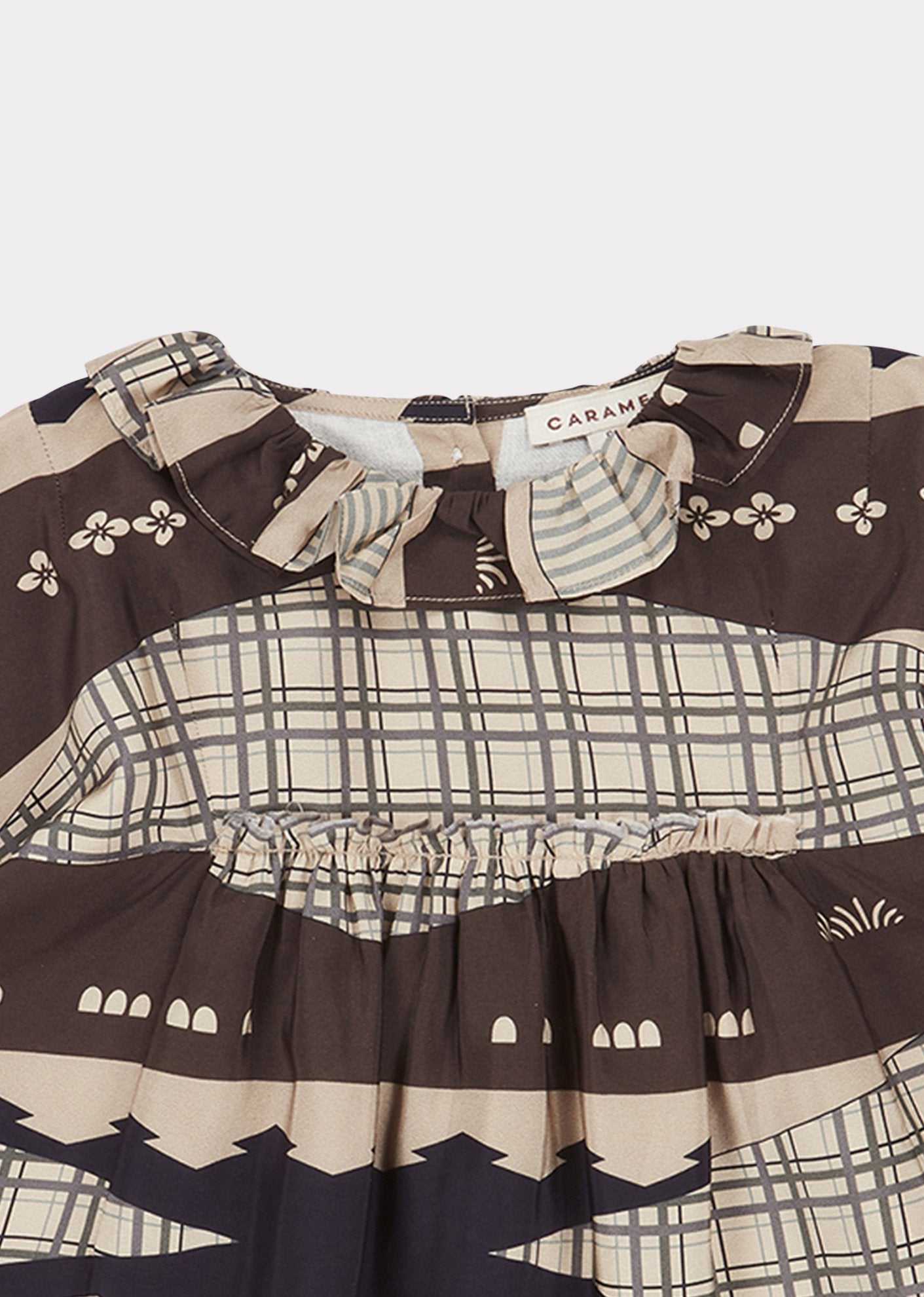 Baby Girls Geometric Puffin Dress