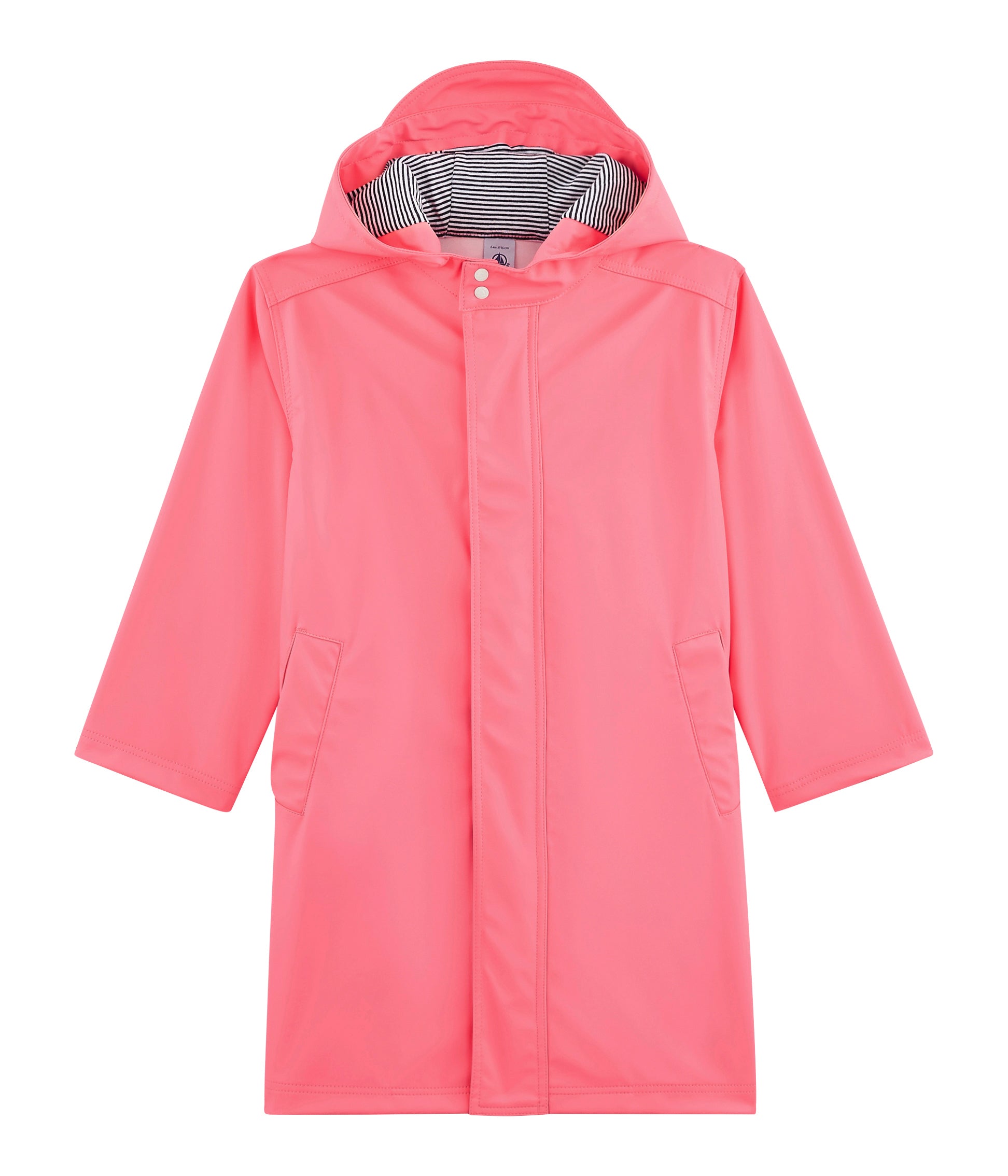 Girls Pink Hooded Coat