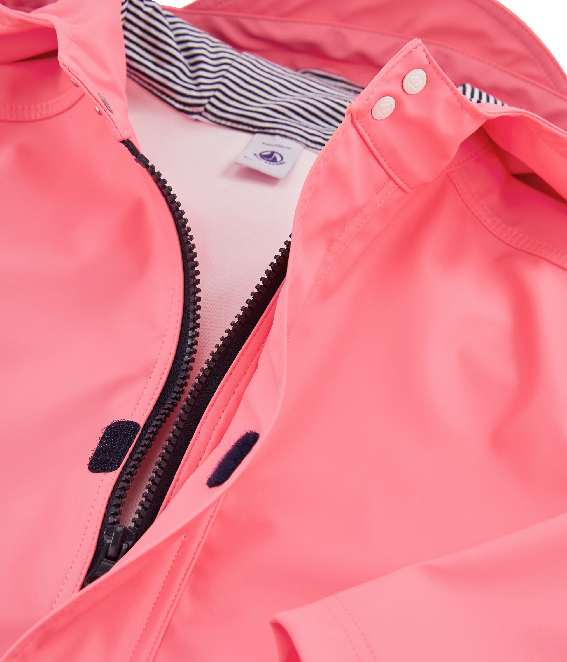 Girls Pink Hooded Coat