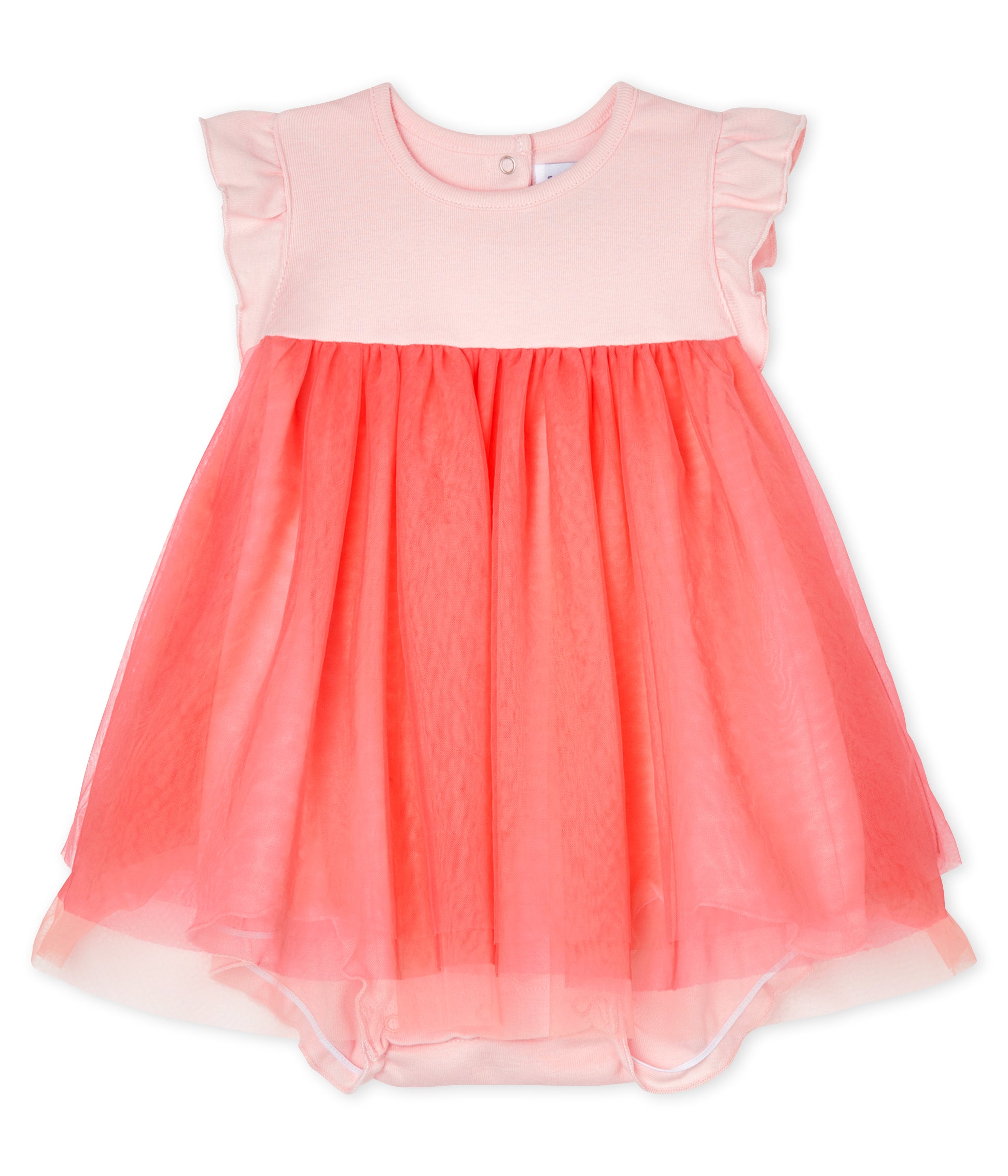 Baby Girls Pink Cotton Dress