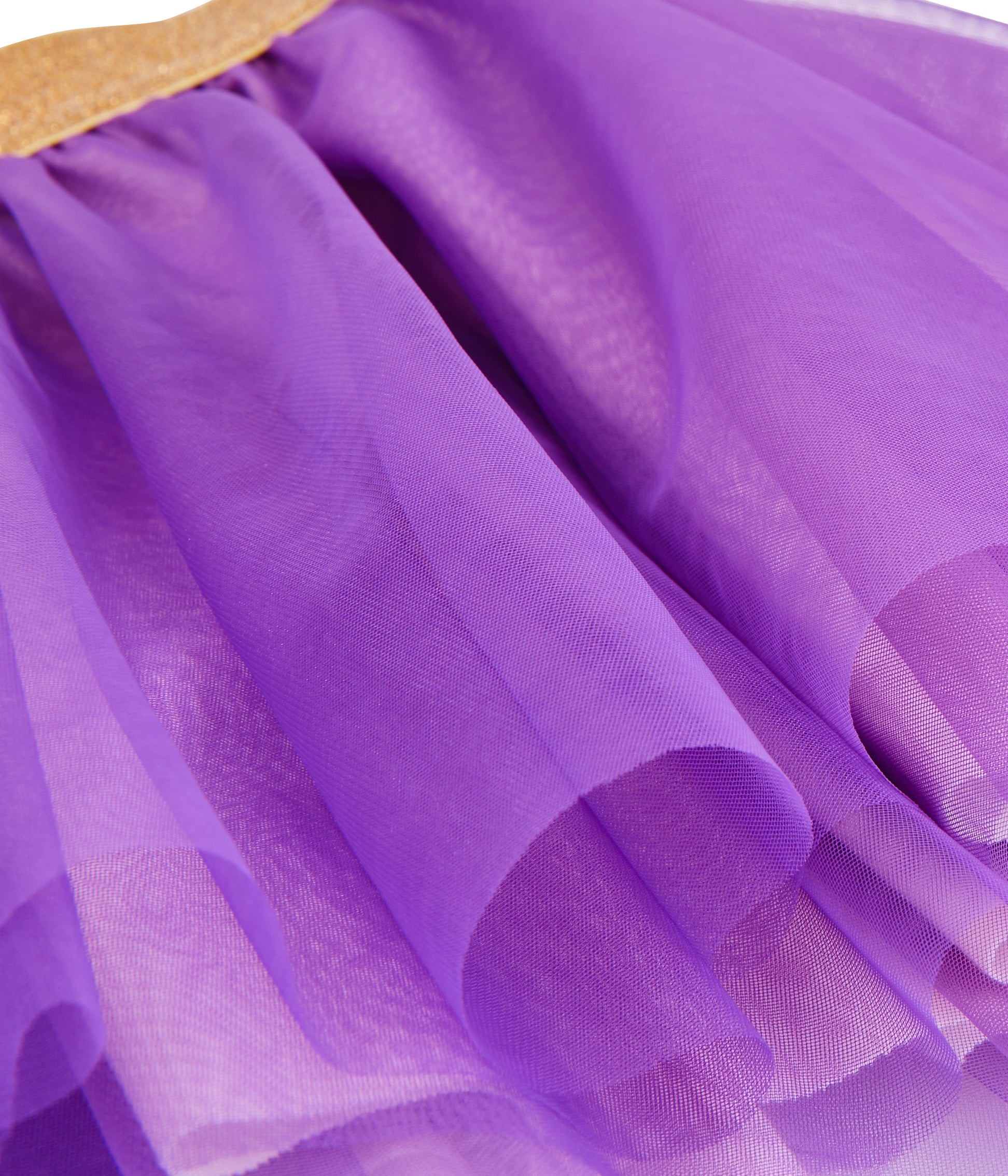 Girls Purple Tulle Skirt