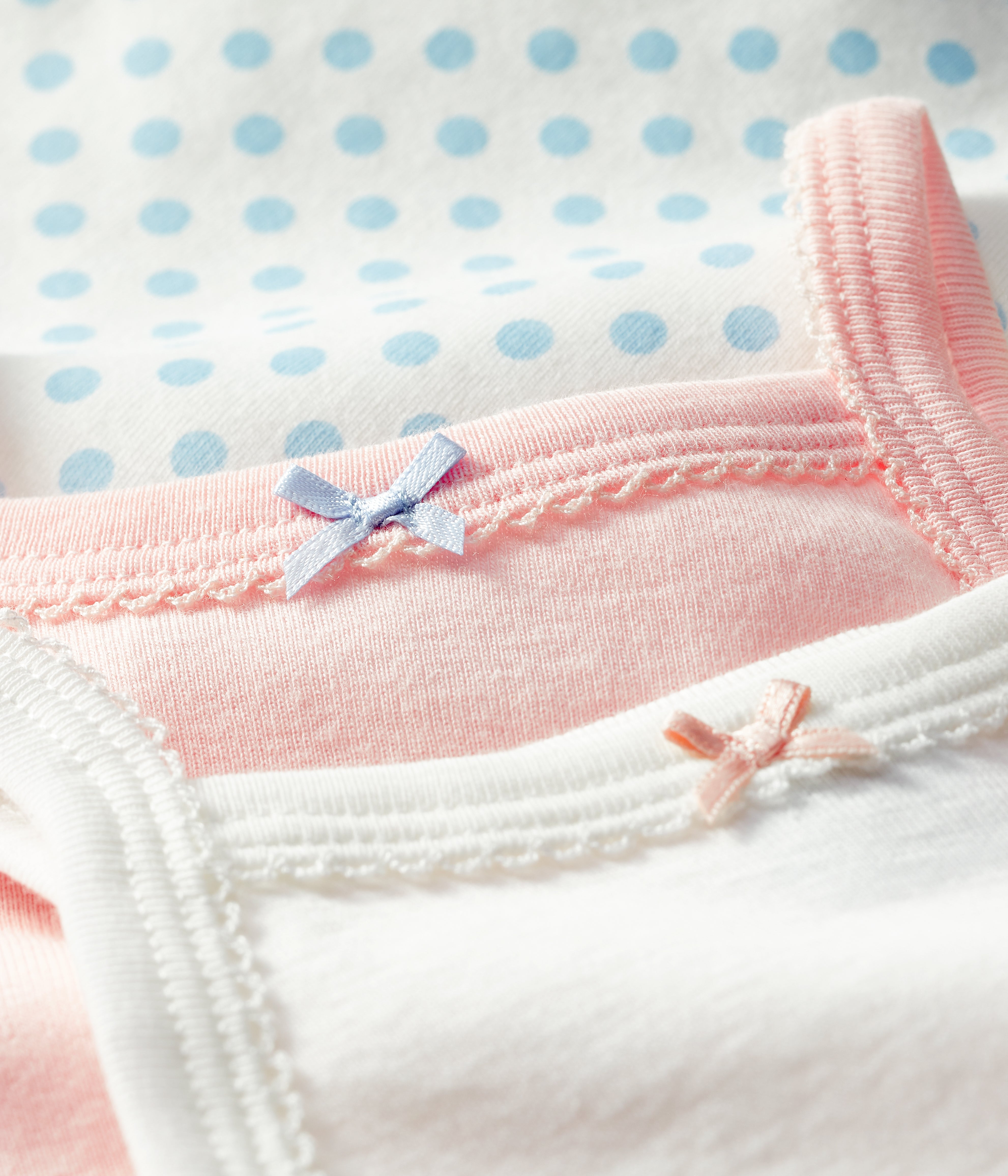 Baby Girls Multicolor Cotton Babysuit Set