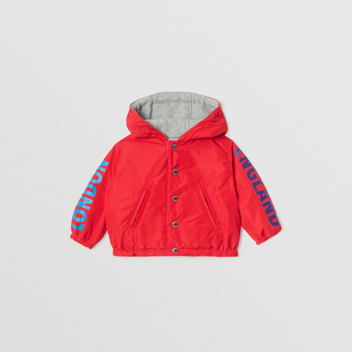 Baby Boys Bright Red Logo Jacket