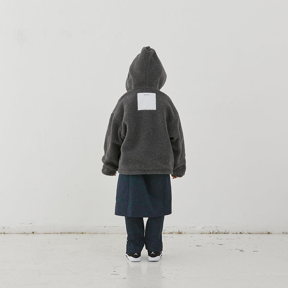 Boys & Girls Navy Reversible Coat