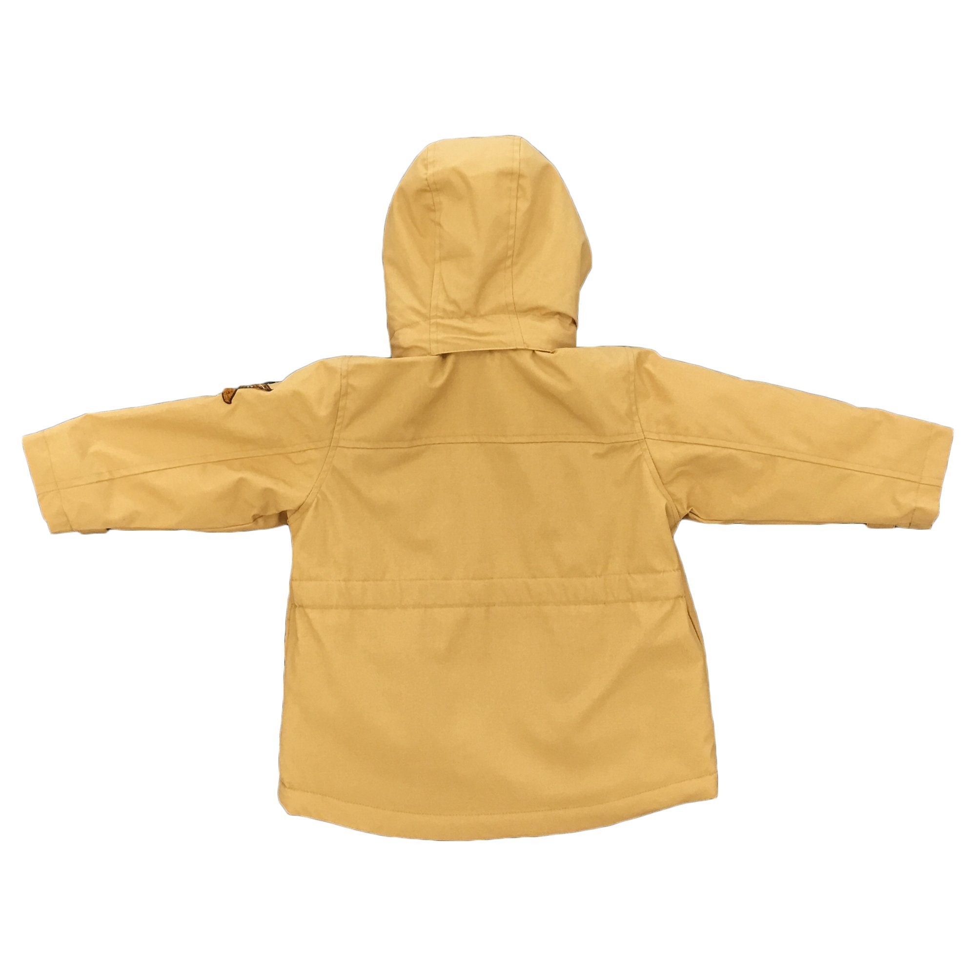 Girls Brown Organic Cotton Duck Parka