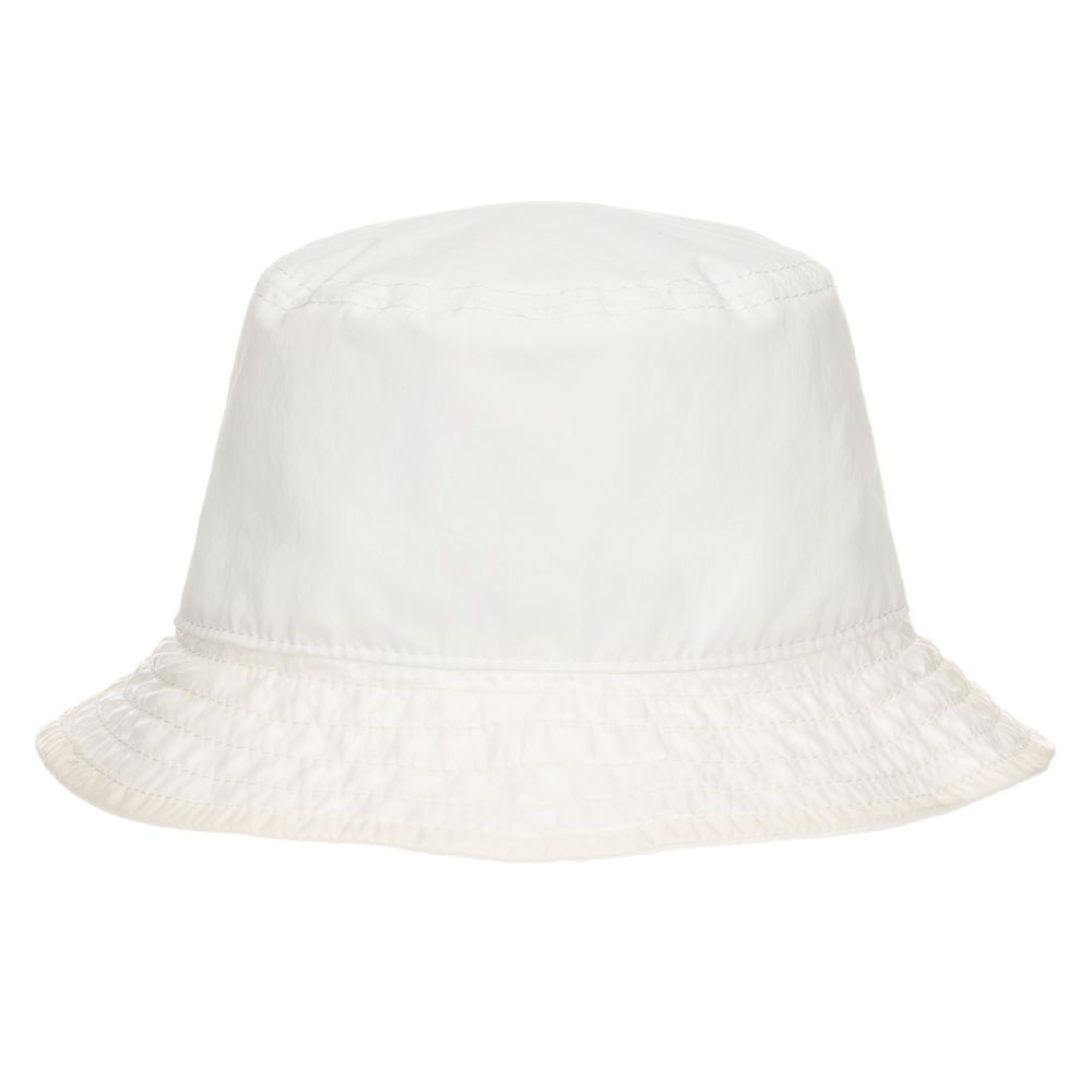 Baby Boys & Girls White Bucket Hat