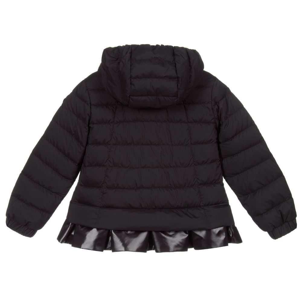 Doudoune matelassée noire « TABETHA » pour fille