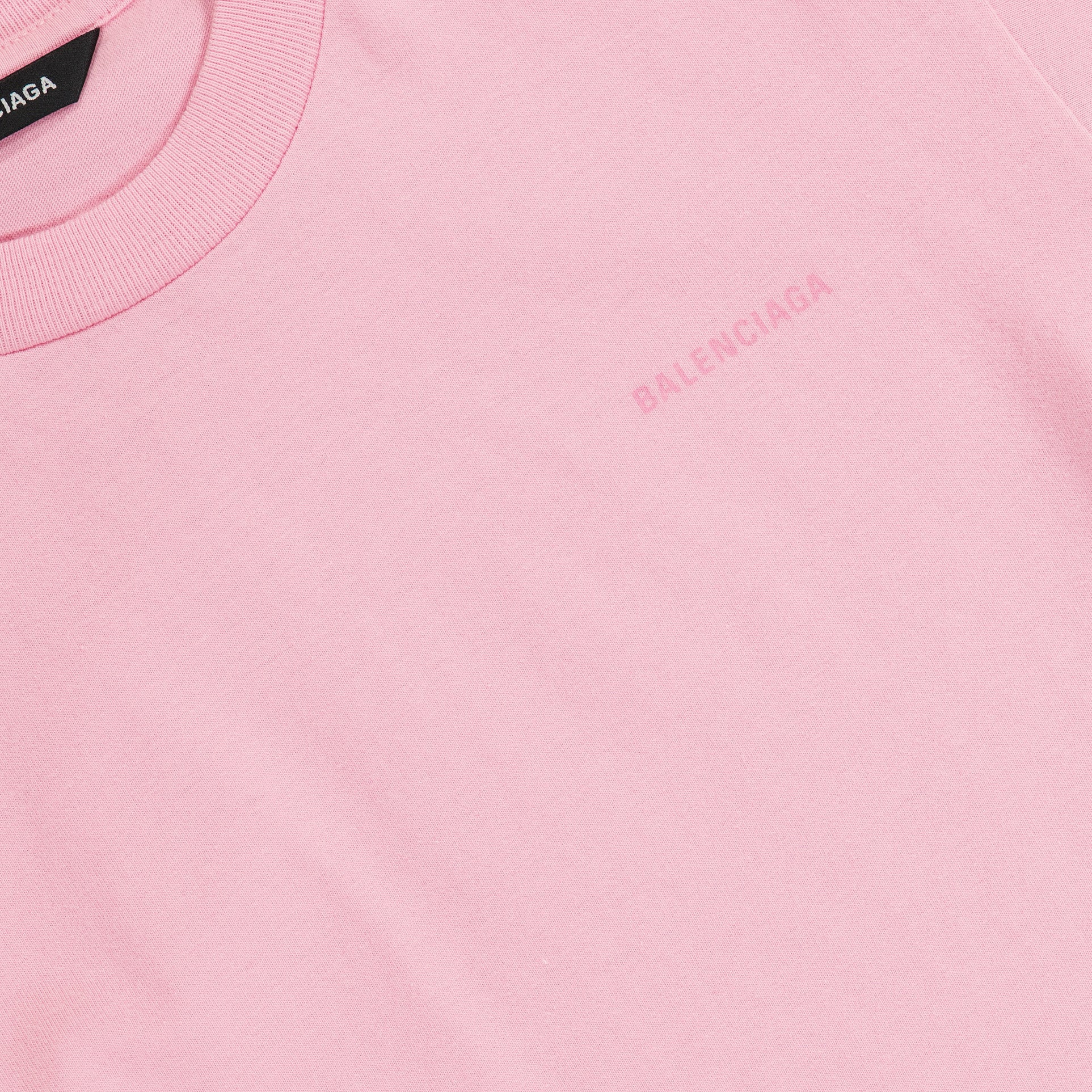 Girls Pink Logo Cotton T-Shirt