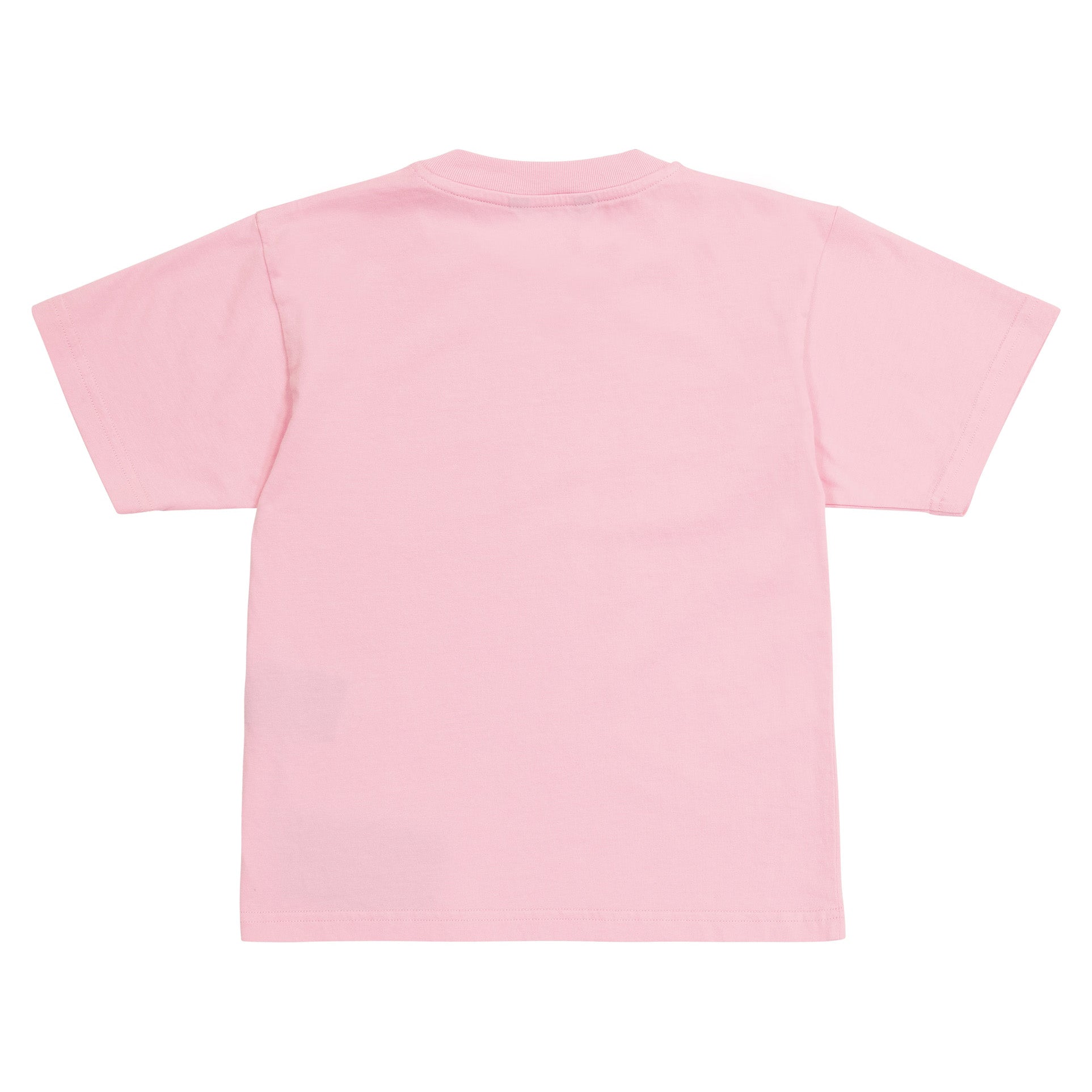 Girls Pink Logo Cotton T-Shirt