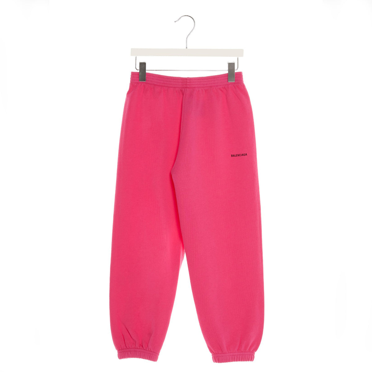 Pantalon en coton rose pour filles avec logo