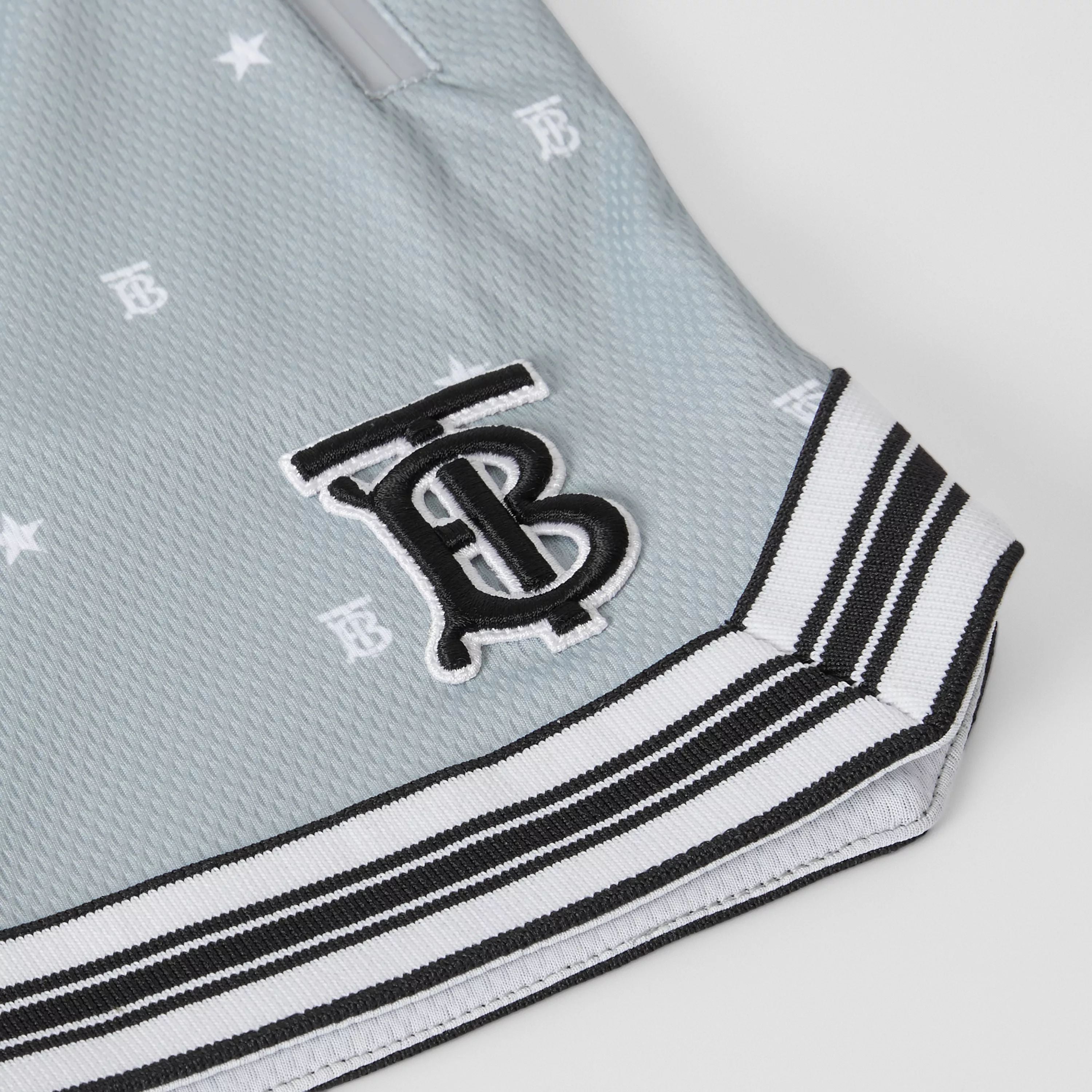 Boys Light Grey Logo Shorts