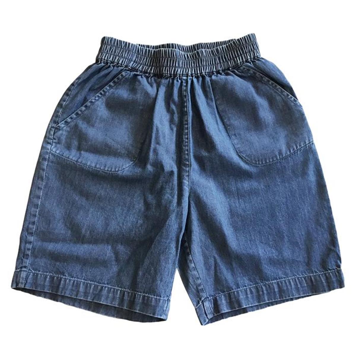 Girls Blue Denim Short