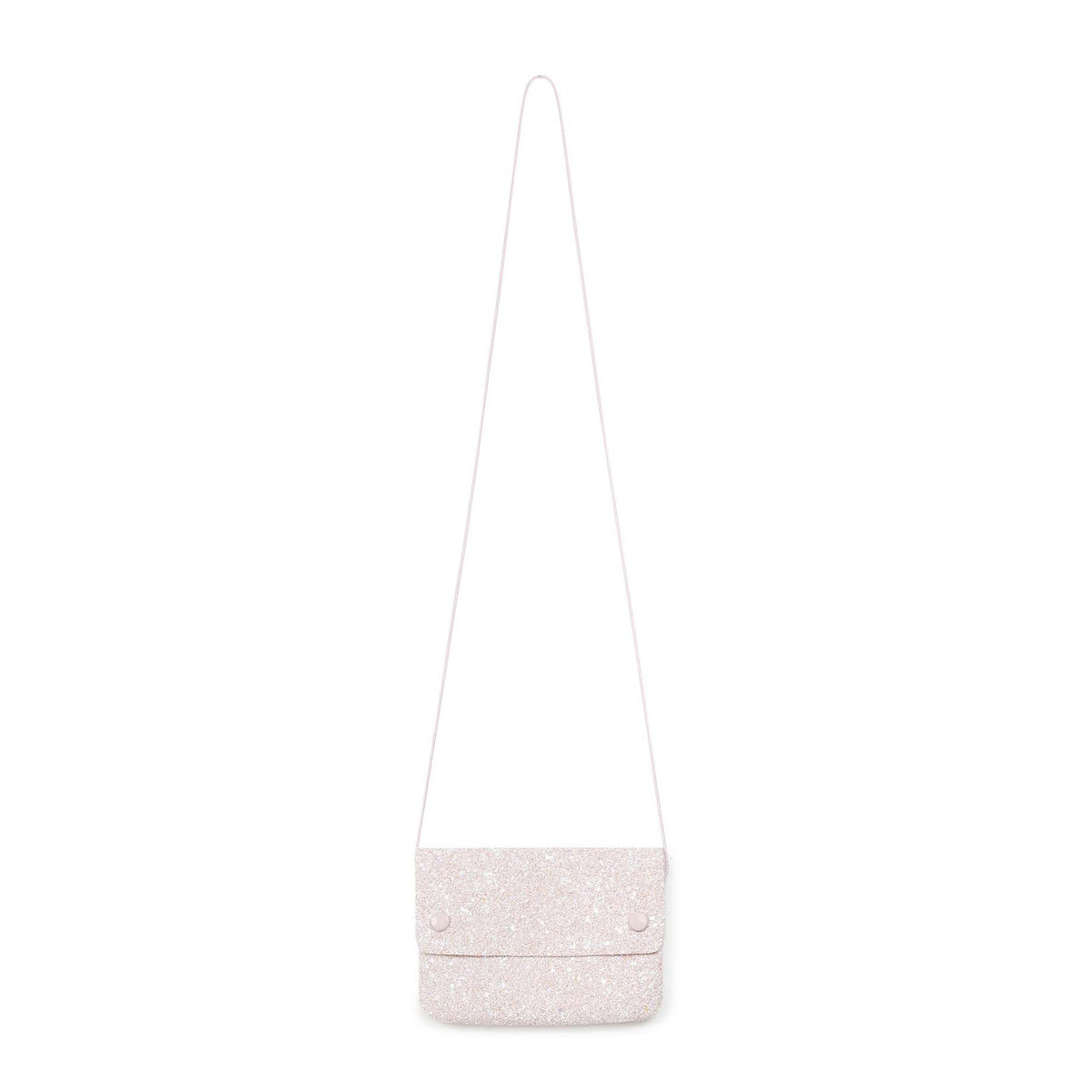 Girls Pink Glitter Shoulder Bag