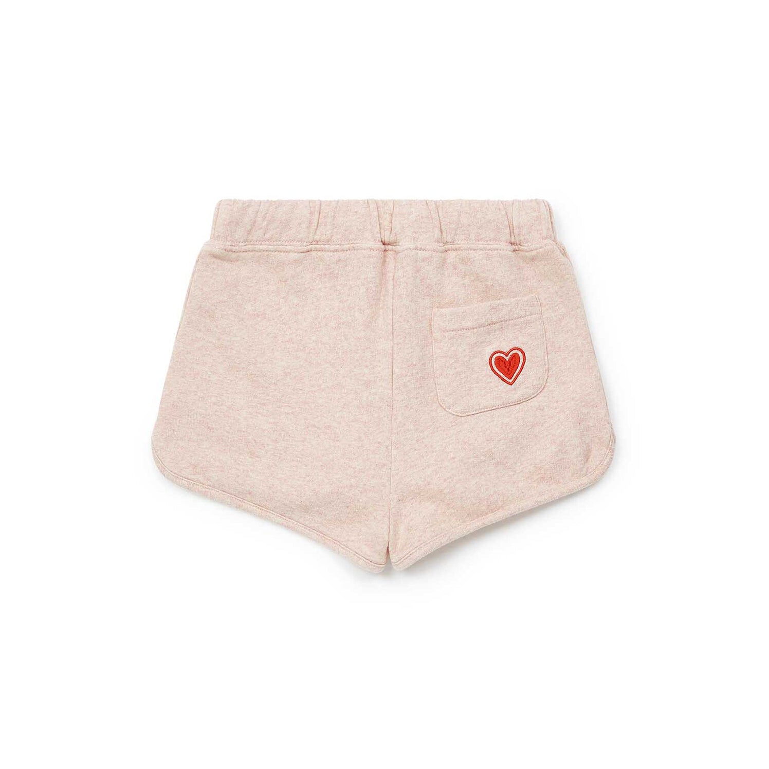 Girls Pink Heart Shorts
