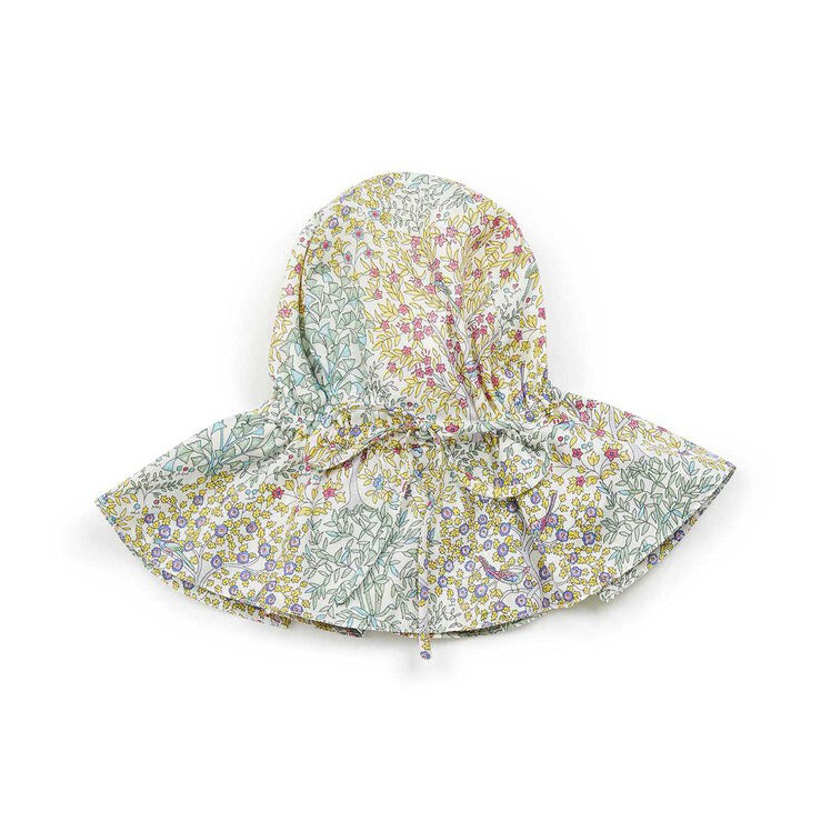 Baby Girls Green Floral Hat