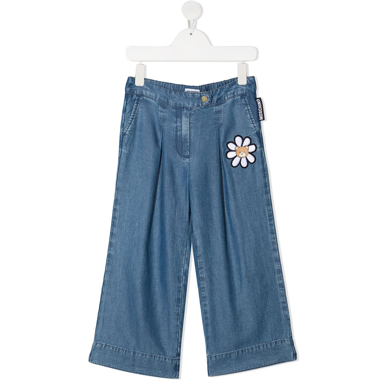 Pantalon long bleu ciel pour fille