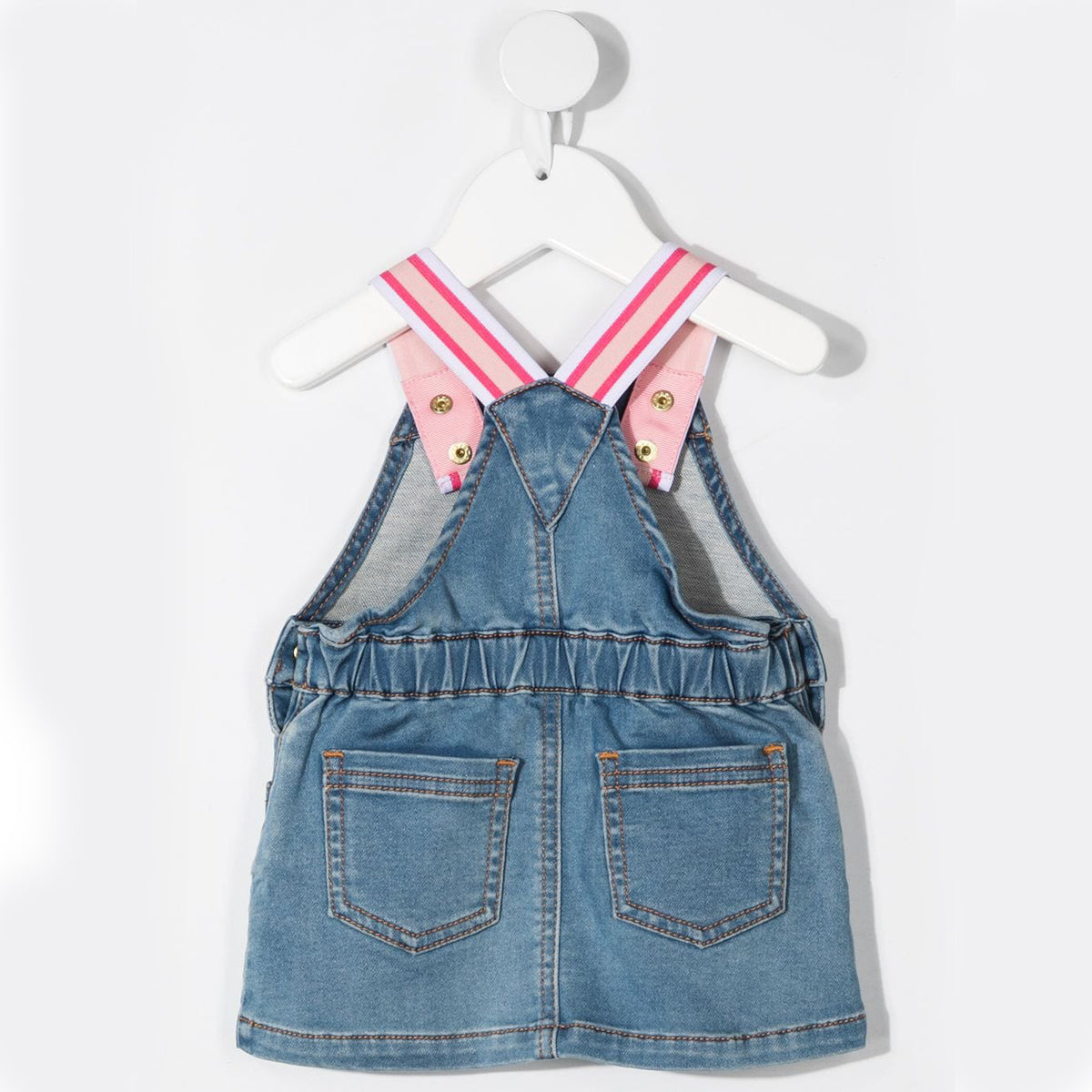 Robe en jean bleue pour bébé fille
