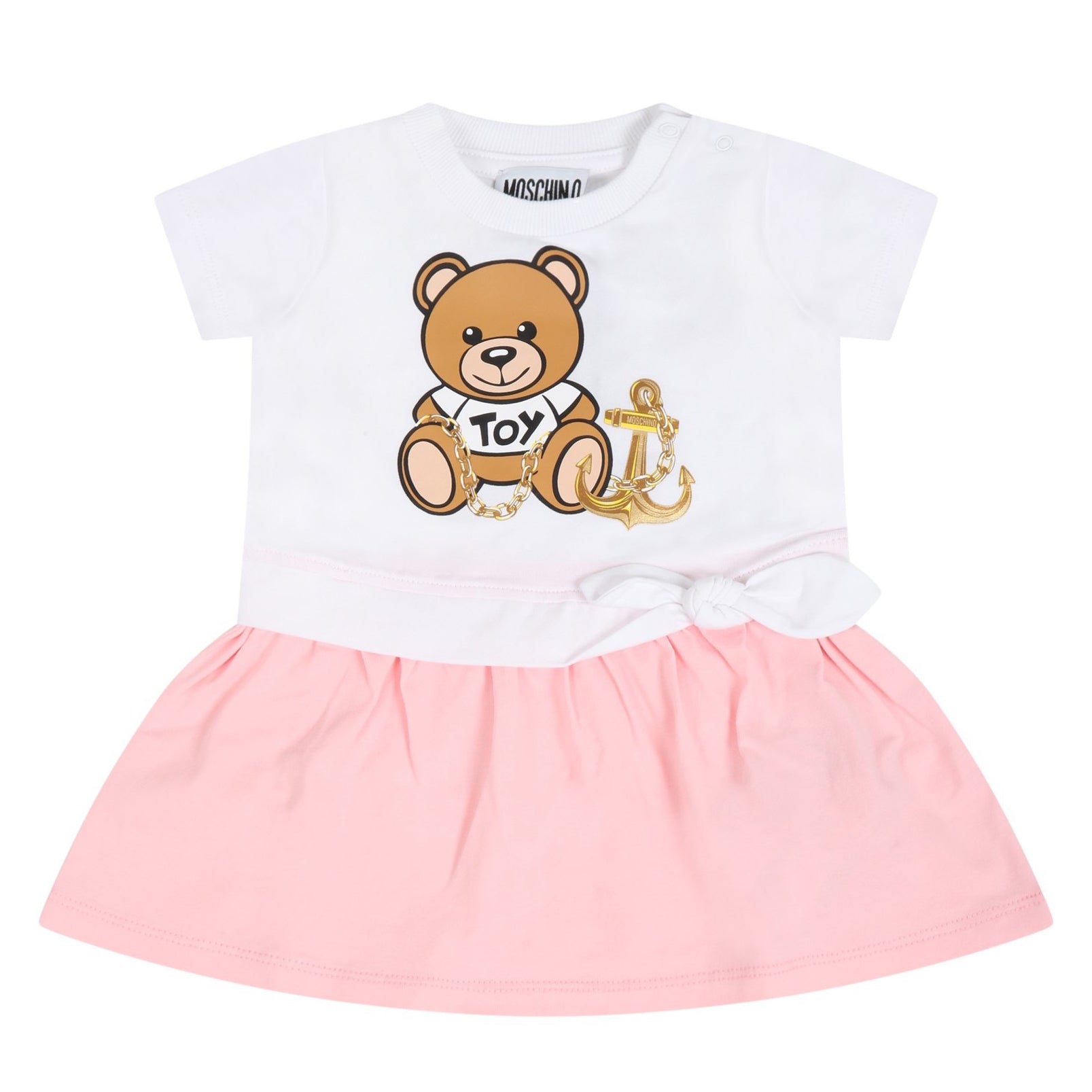 Baby Girls White Cotton Dress