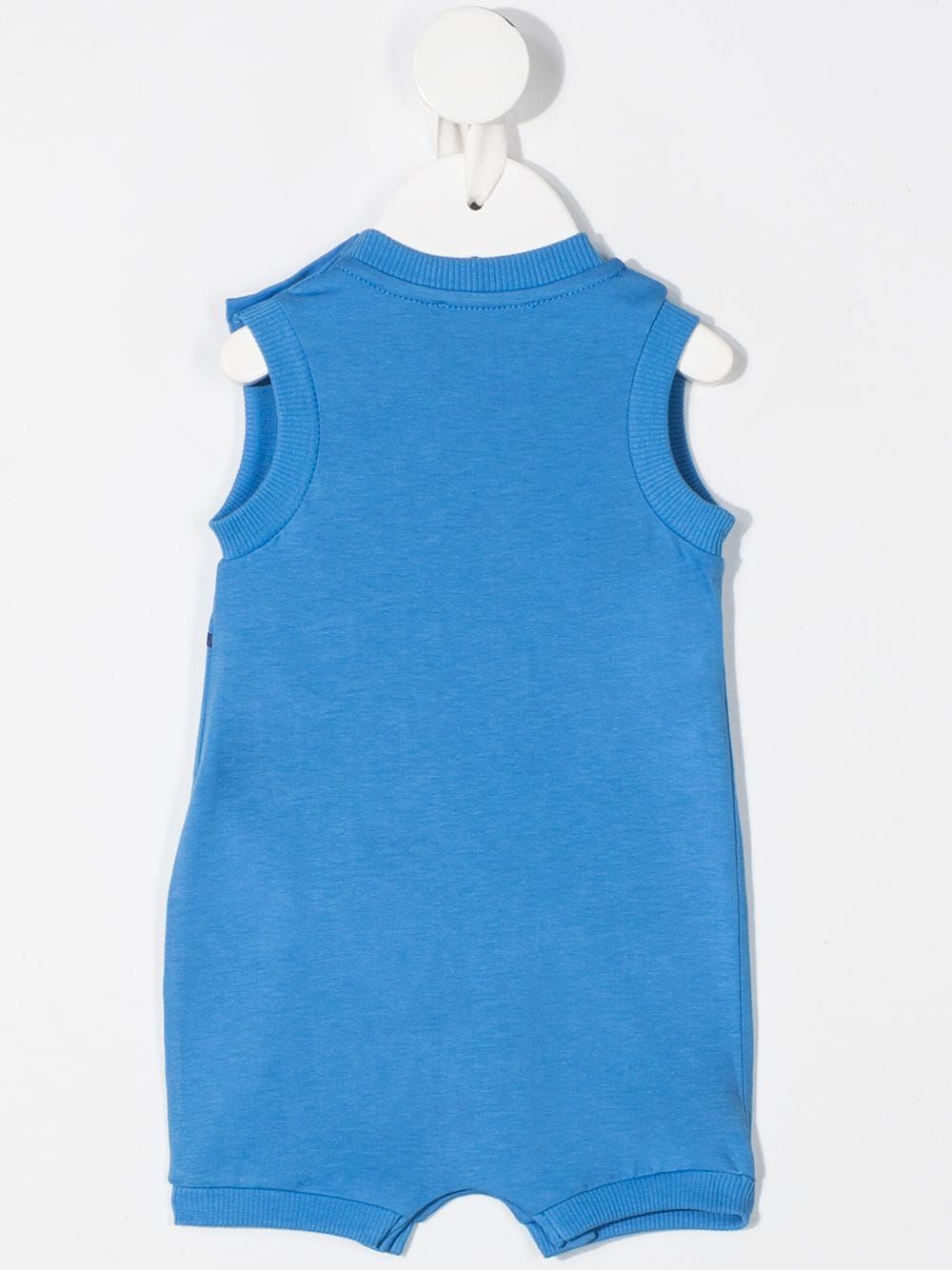 Baby Boys & Girls Blue Cotton Romper