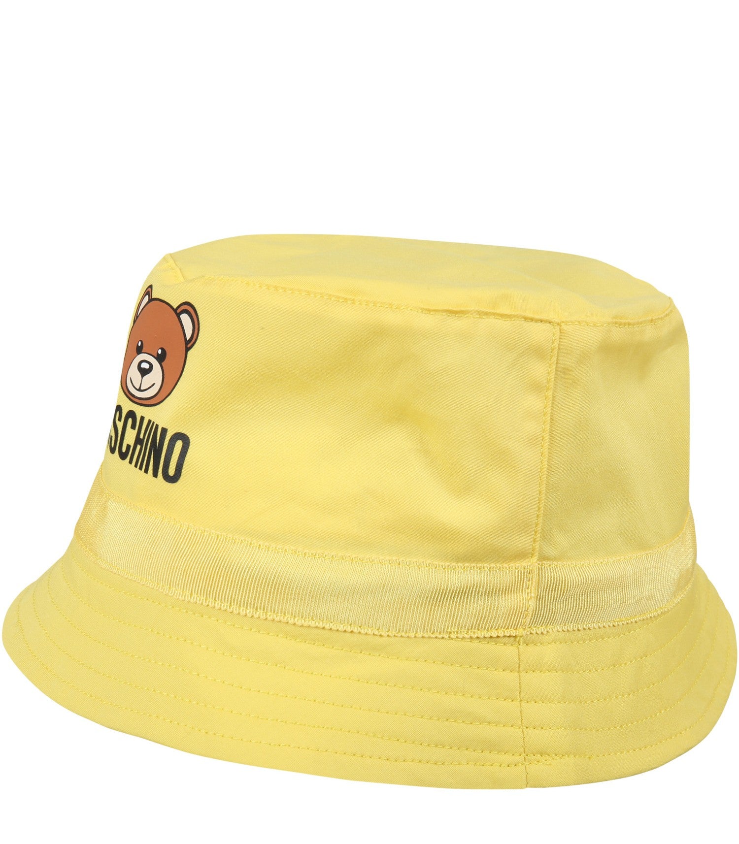 Boys & Girls Yellow Cotton Hat