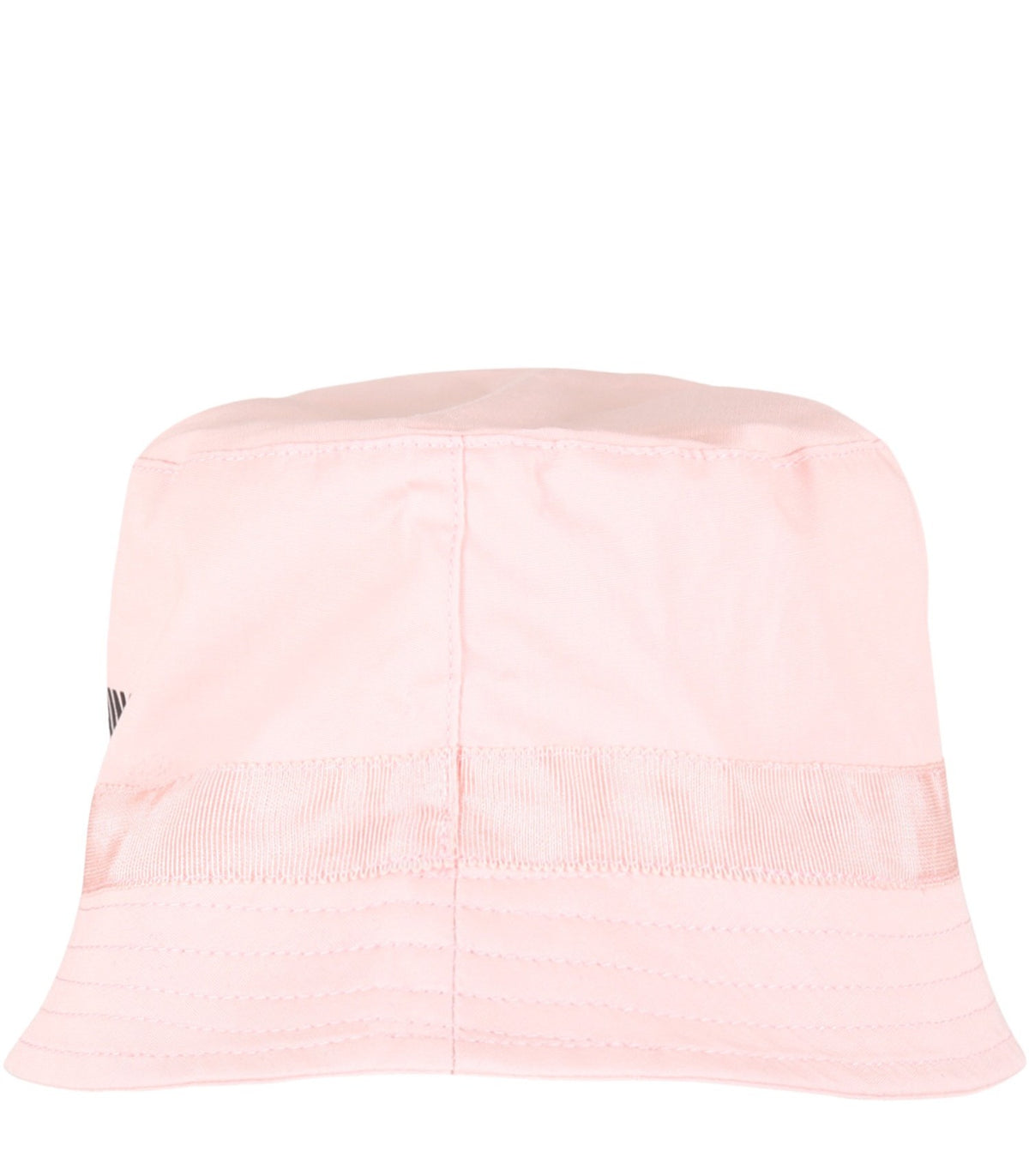 Girls Pink Logo Cotton Hat