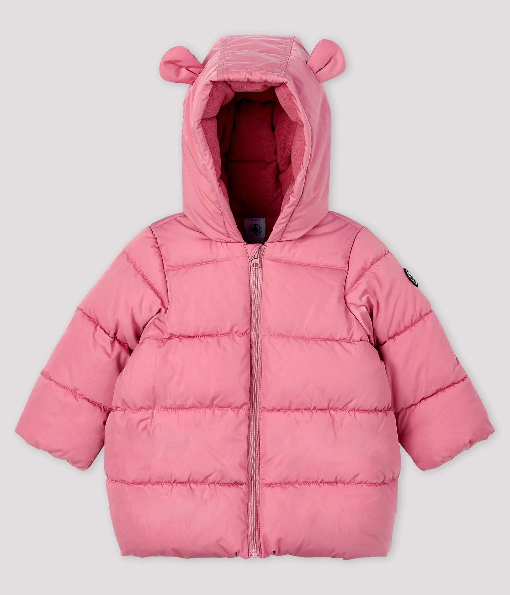 Baby Girls Pink Padded Down Coat