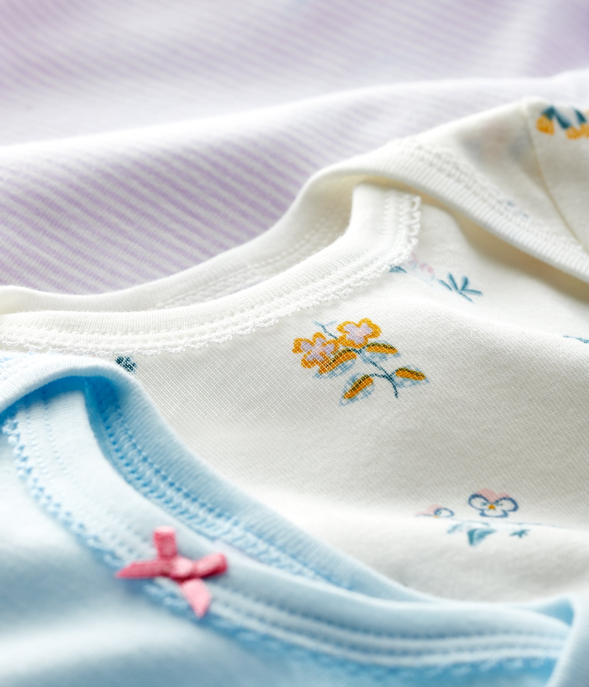 Baby Girls Multicolor Cotton babysuit Sets