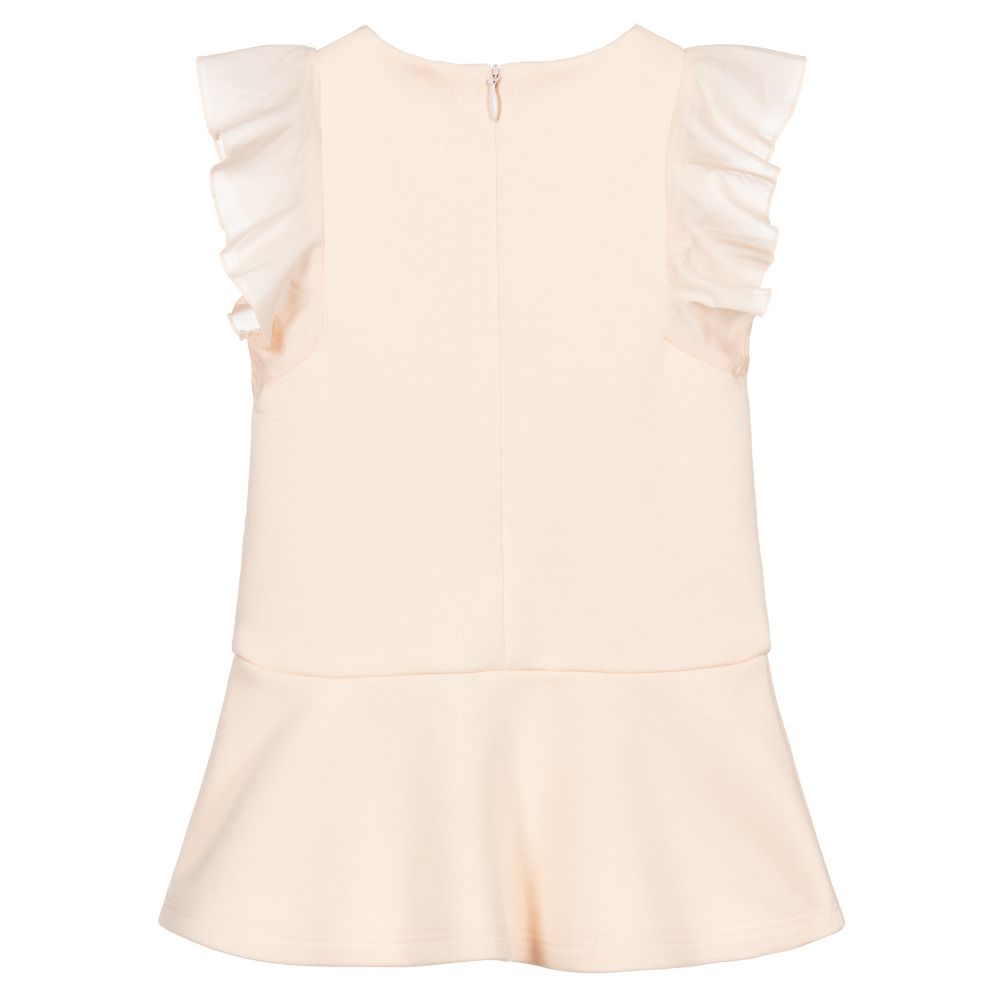 Baby Girls Pink Cotton Dress