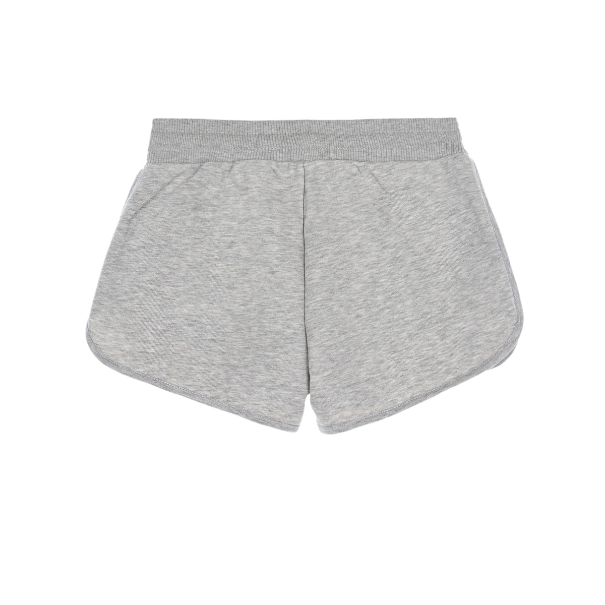 Girls Grey Cotton Shorts