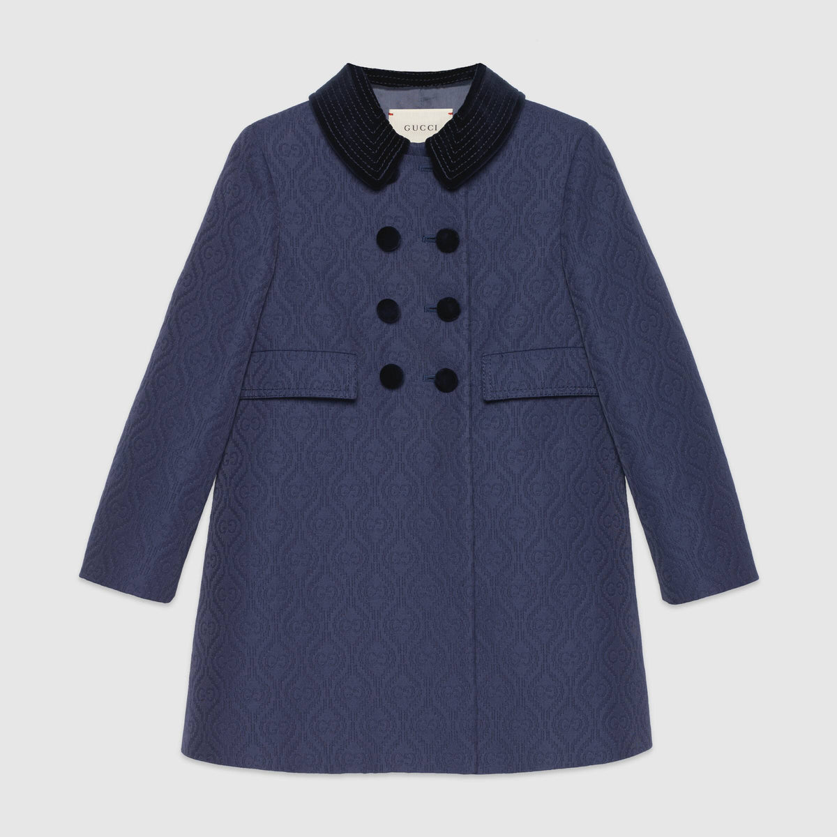 Girls Dark Blue Coat