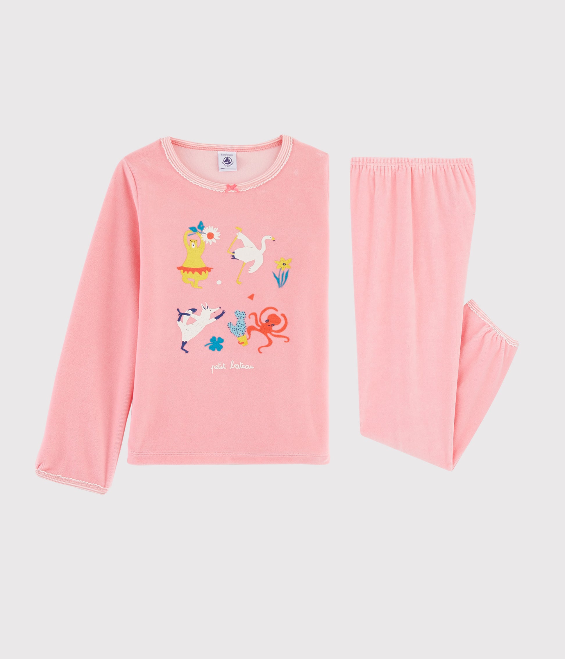 Girls Pink Nightwear Set